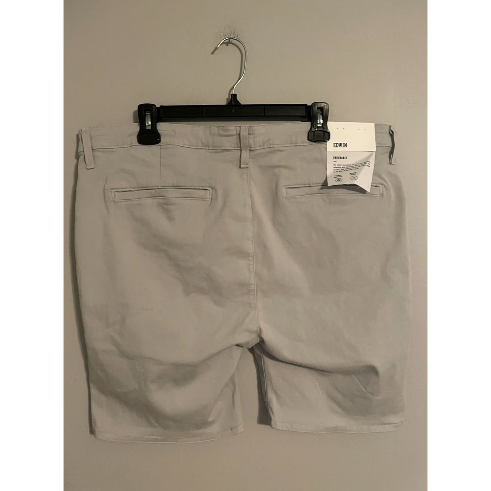 Edwin Edwin Endurance Shorts Chino Slim Stone Made in USA Men's 40 New! Size US 40 / EU 56 - 3 Thumbnail