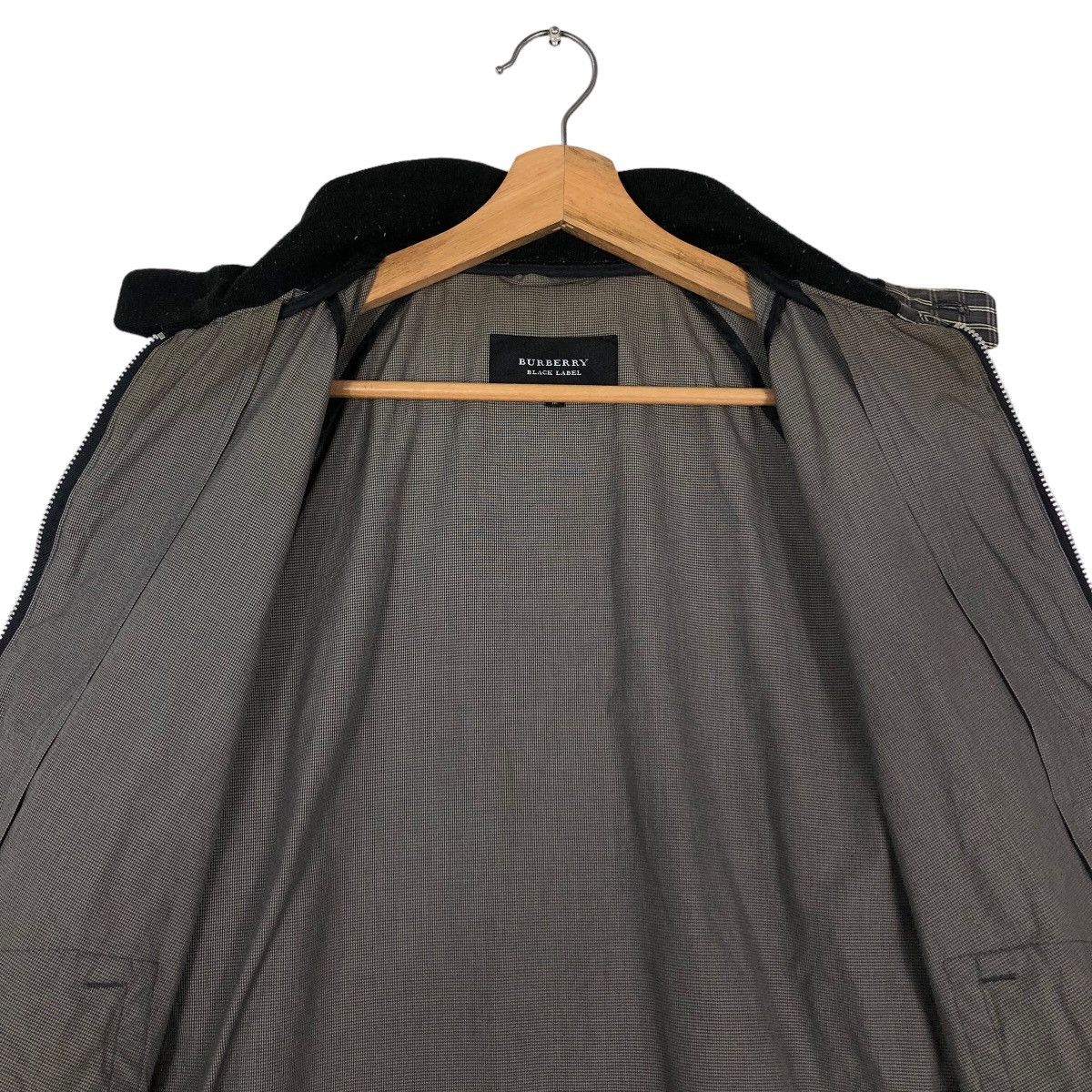 Burberry 🔥Vintage Bomber Jacket Zipper Burberry Black Label Size US M / EU 48-50 / 2 - 14 Thumbnail