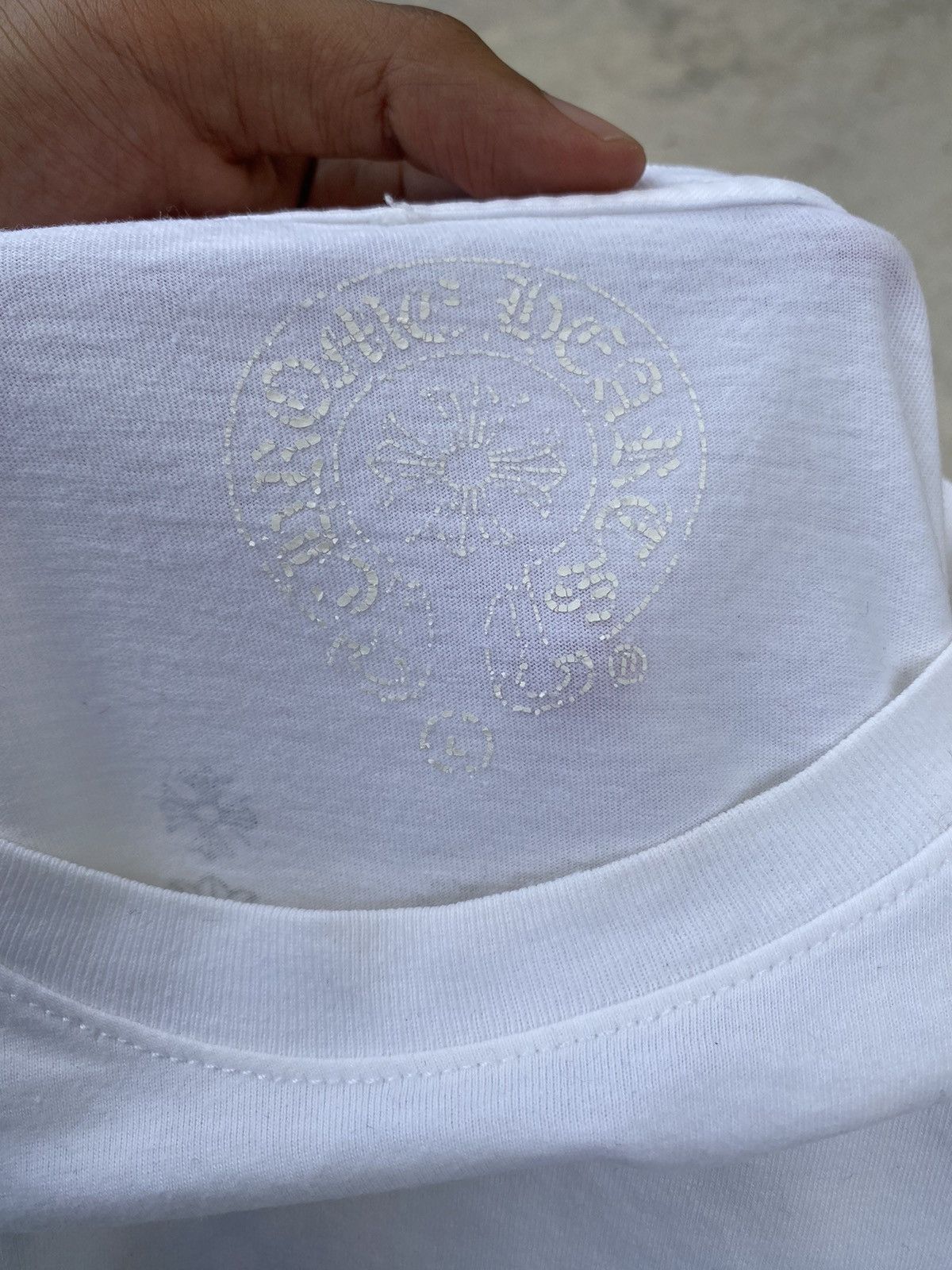 Chrome Hearts Chrome Hearts Script Pocket Backhit Cross Long Sleeve Size US L / EU 52-54 / 3 - 9 Thumbnail