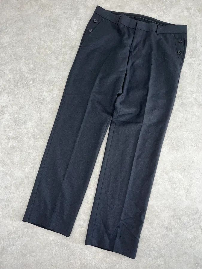 Gucci 2000s Gucci Dark Grey Regular Tailored Pants Size US 34 / EU 50 - 6 Thumbnail