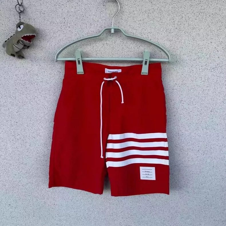 Thom Browne Thom Browne Red shorts Size US 38 / EU 54 - 1 Thumbnail