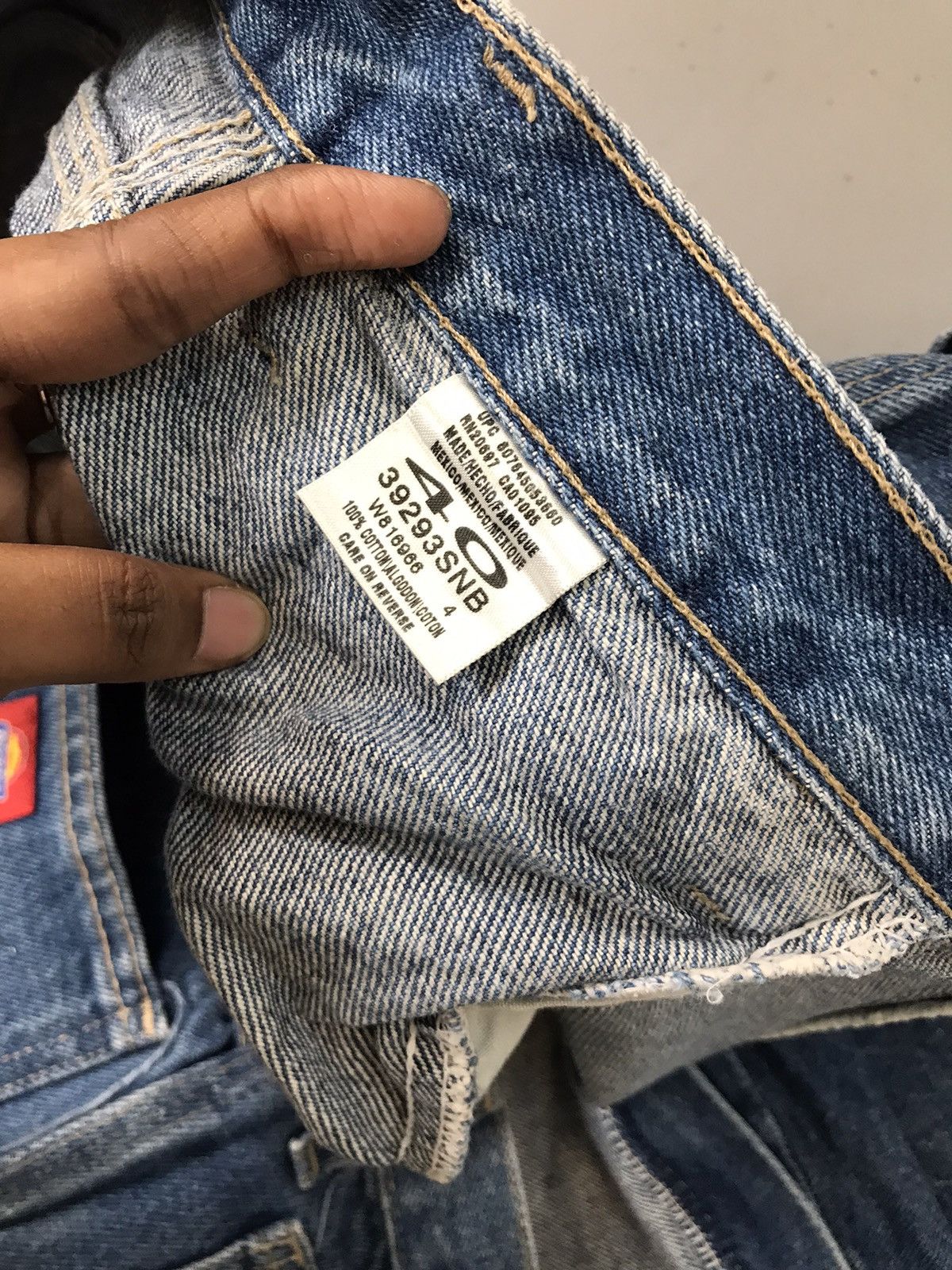 Dickies × Vintage Vintage dickies carpenter denim jort Size US 38 / EU 54 - 7 Thumbnail