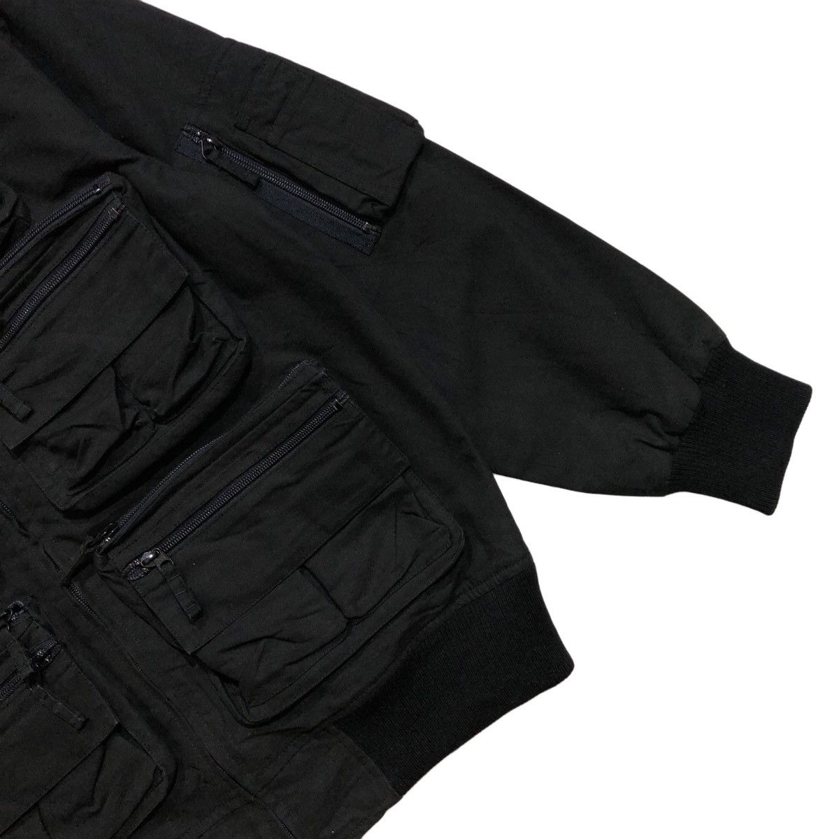 Designer × Japanese Brand × Takeo Kikuchi Multipocket Cargo Bomber Jacket Tactical Takeo Kikuchi Size US L / EU 52-54 / 3 - 5 Thumbnail