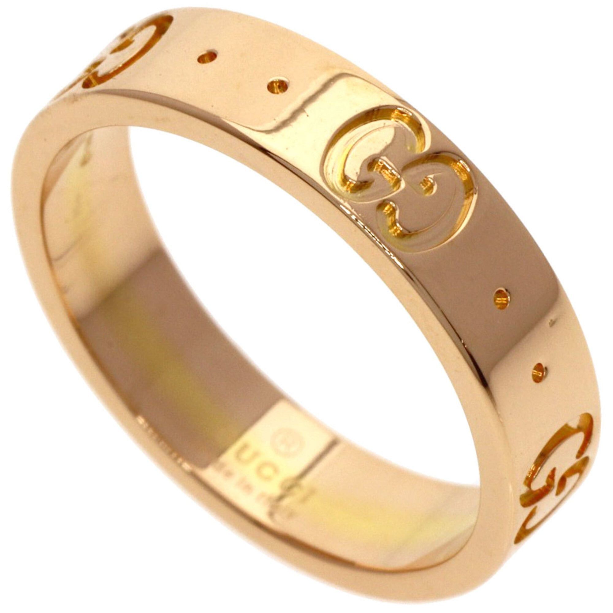 Gucci Gucci Icon #8 Ring, 18K Pink Gold, Women's GUCCI Size ONE SIZE - 1 Thumbnail