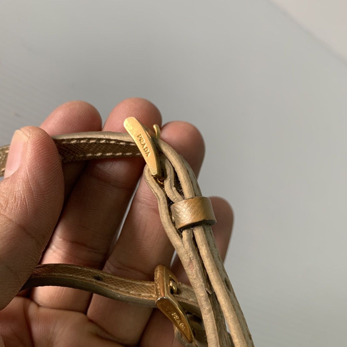 Prada Prada Mini Leather Slingbag Size ONE SIZE - 18 Thumbnail