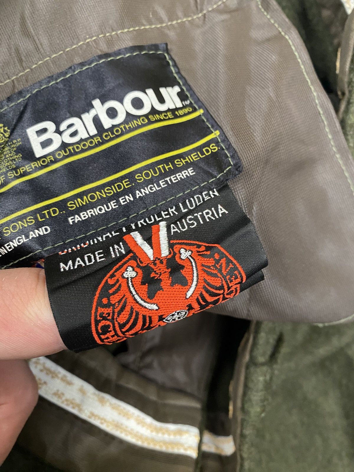 Barbour Barbour Vintage Hunting Austrian Wool Moleskin Breeches Size US 32 / EU 48 - 6 Thumbnail