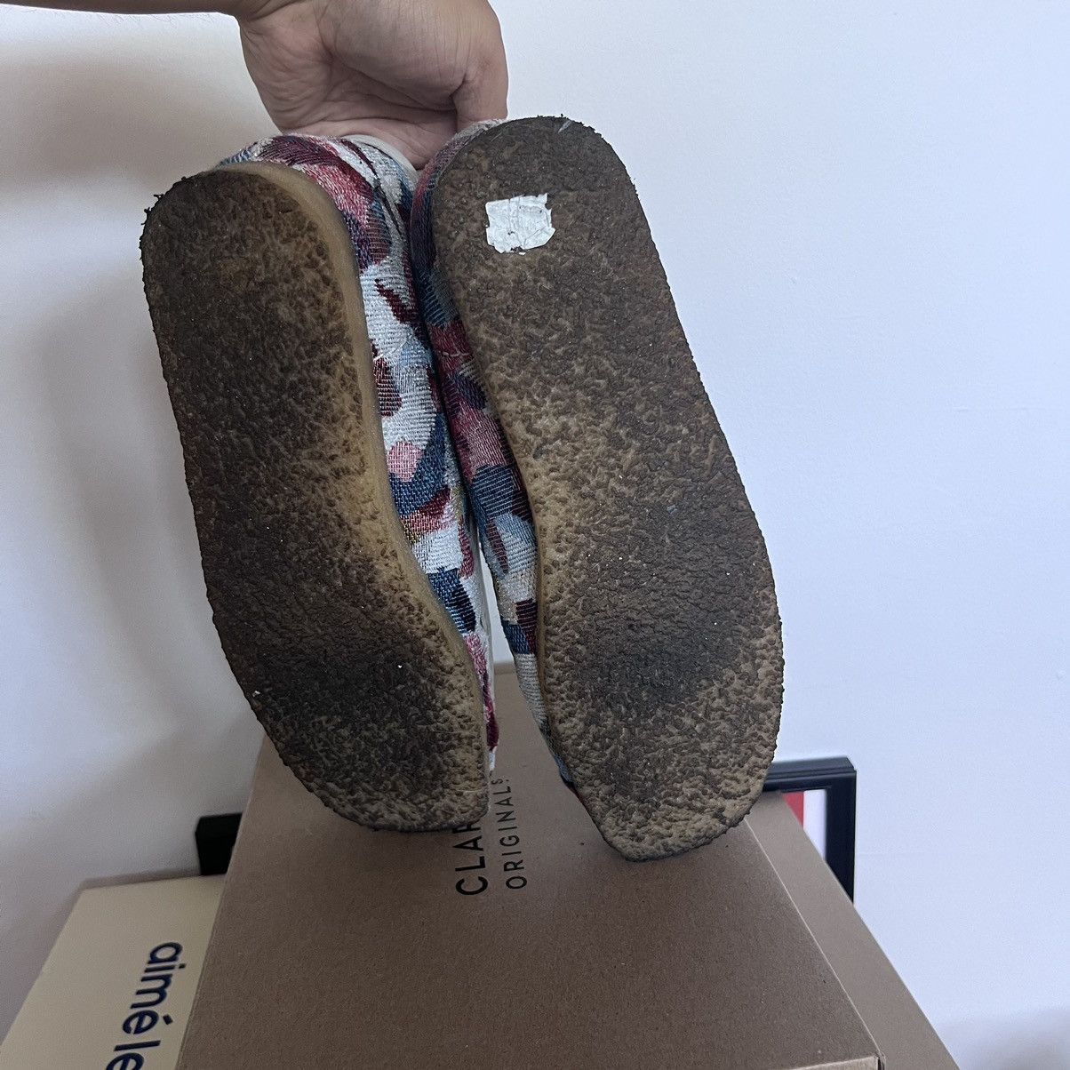 Clarks Clarks Wallabee “Mosaic” Size US 11 / EU 44 - 6 Thumbnail