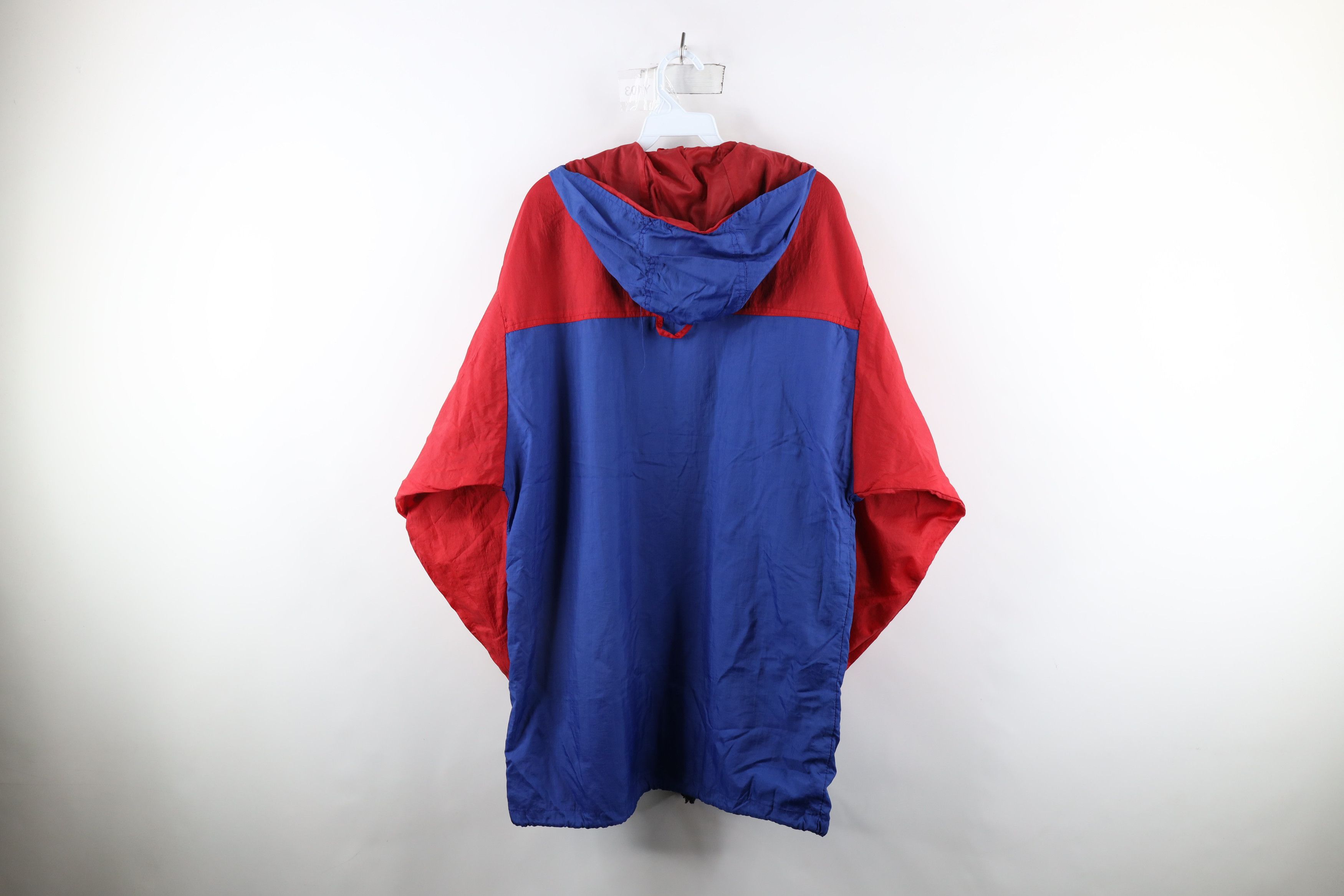 Vintage Vintage 90s Streetwear Half Zip Hooded Windbreaker Jacket Size US XL / EU 56 / 4 - 12 Thumbnail
