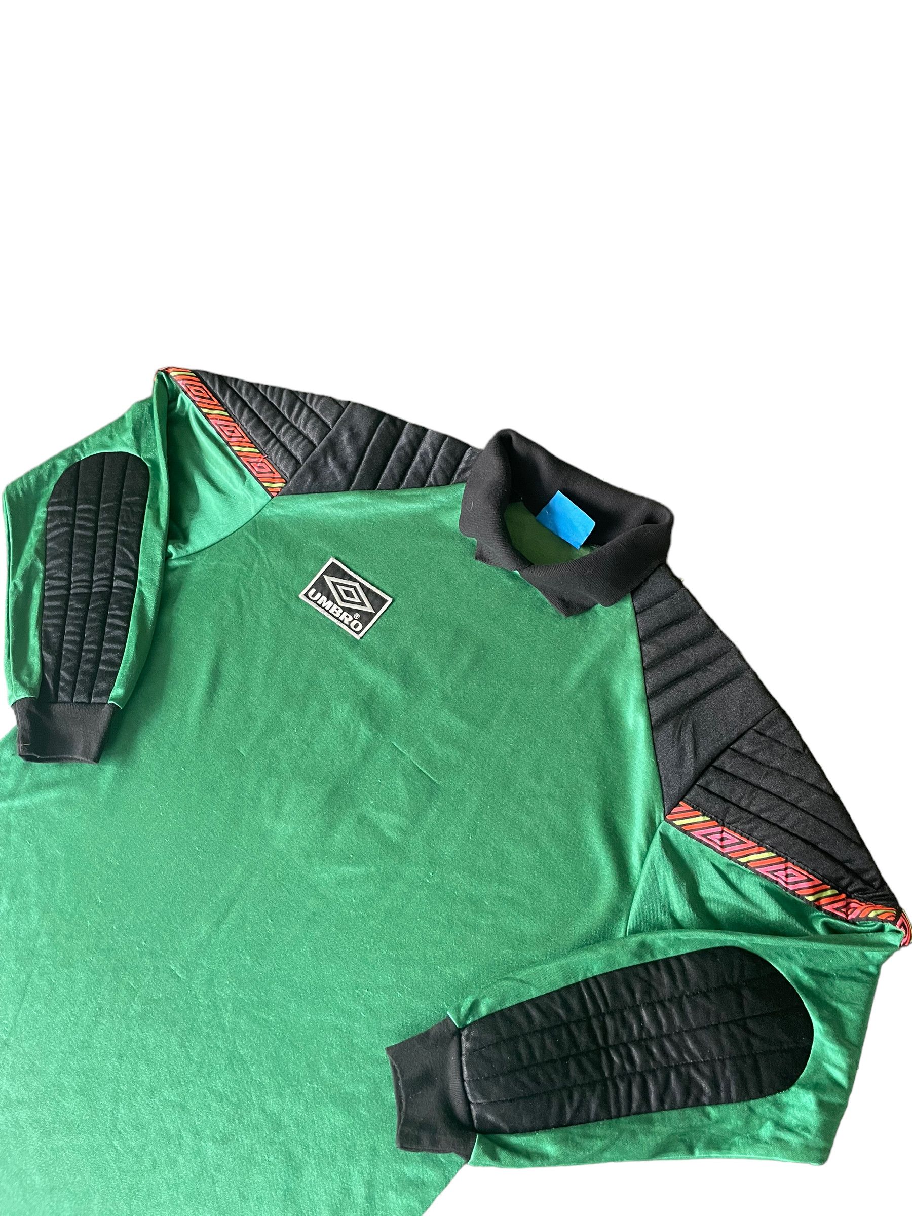 Umbro × Vintage Vintage 90's Umbro Goalkeeper Jersey Size US L / EU 52-54 / 3 - 2 Thumbnail
