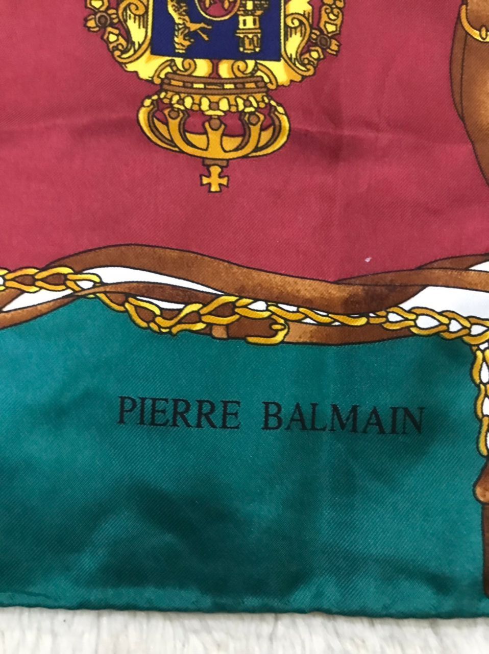 Pierre Balmain Pierre Balmain Silk Scarf Size ONE SIZE - 5 Thumbnail