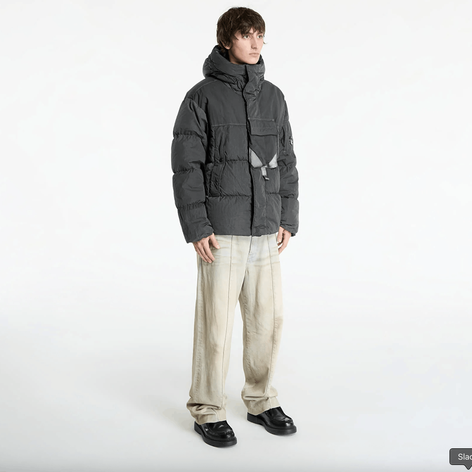 C.P. Company Eco Chrome-E Google Jacket (Dark Shadow) Size US L / EU 52-54 / 3 - 7 Thumbnail