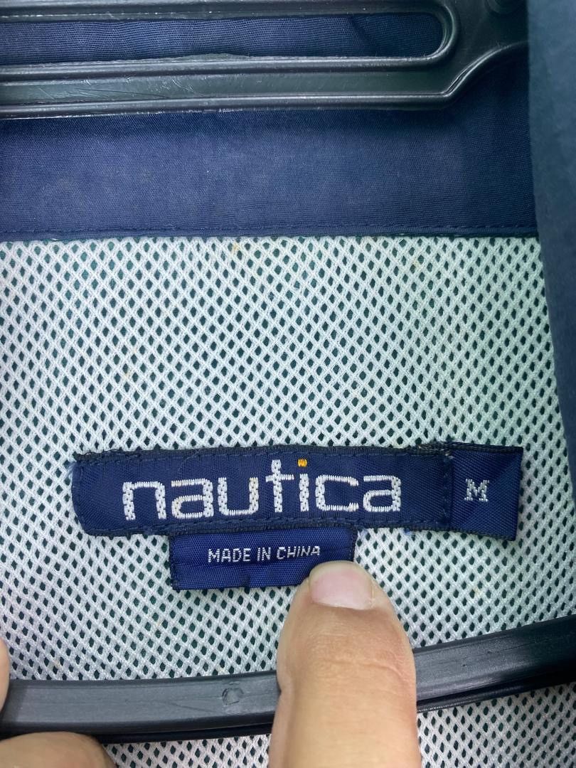 Nautica × Vintage Vtg 90s Nautica hydro performance zip up jacket Size US M / EU 48-50 / 2 - 6 Thumbnail