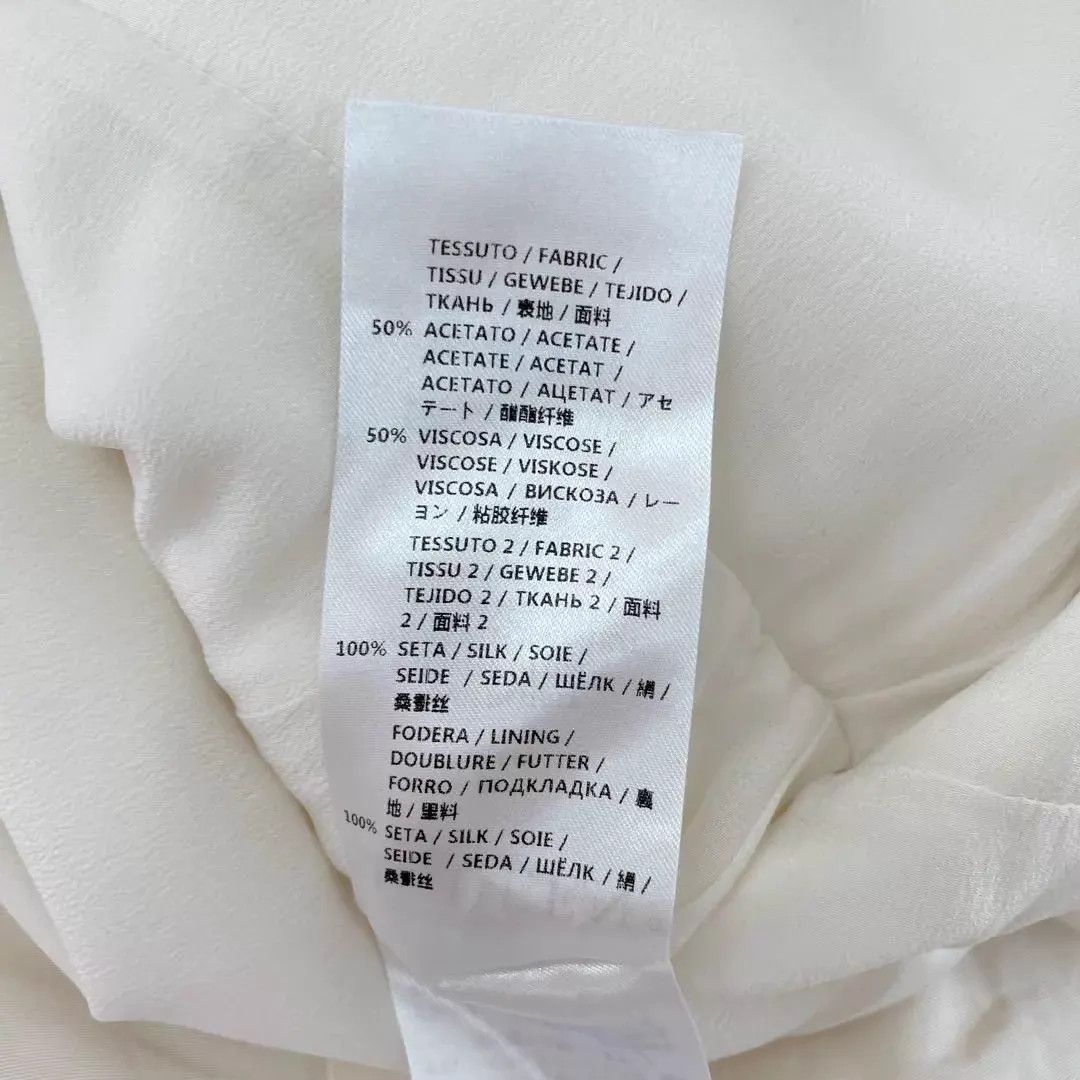 Alexander McQueen Alexander McQueen white waist-cinched dress 38 Size XS / US 0-2 / IT 36-38 - 8 Thumbnail