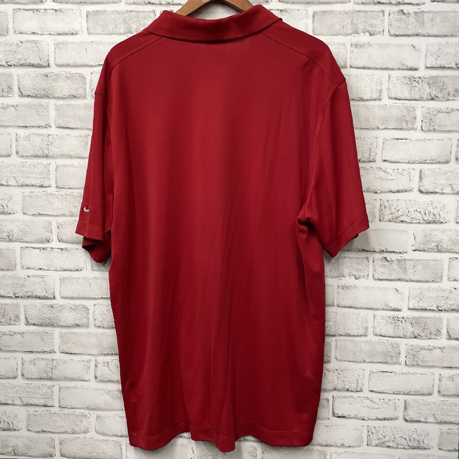 Nike NikeGolf Dri-Fit polo Shirt Mens 2XL Red Athletic Shirt Size US XXL / EU 58 / 5 - 5 Thumbnail