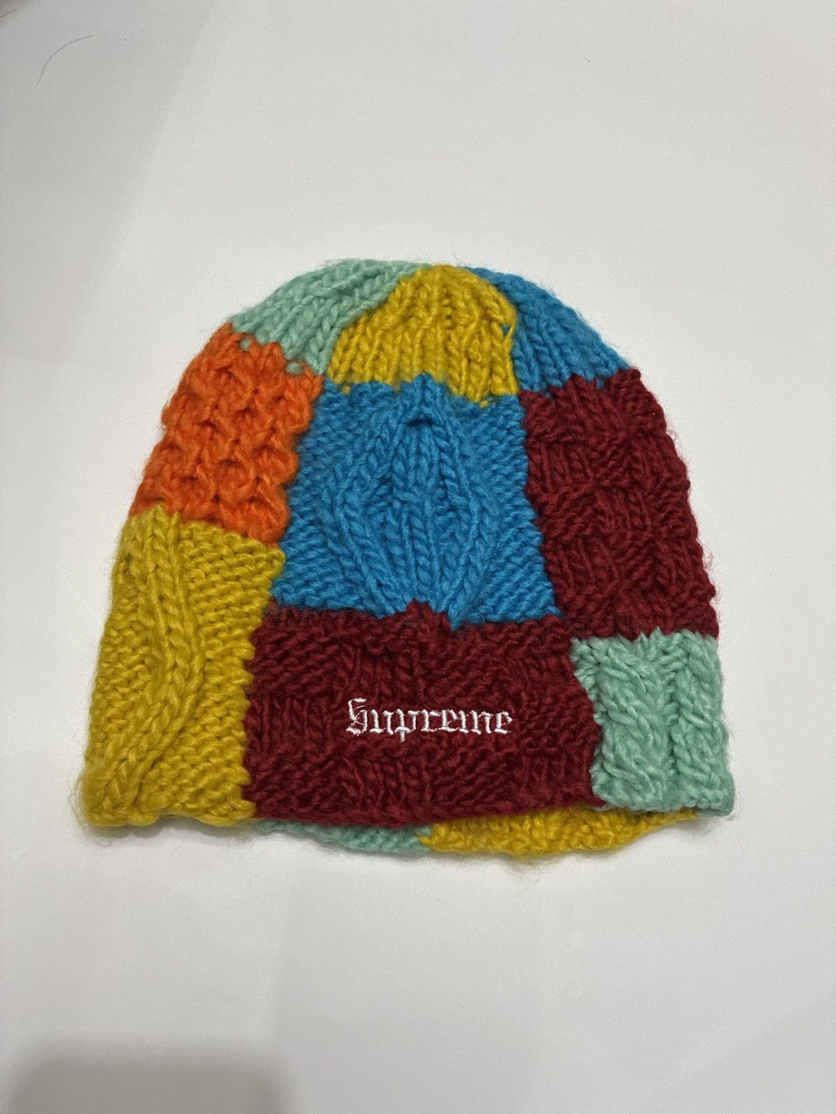 Supreme Supreme Block Knit Beanie Multicolor Size ONE SIZE - 3 Thumbnail