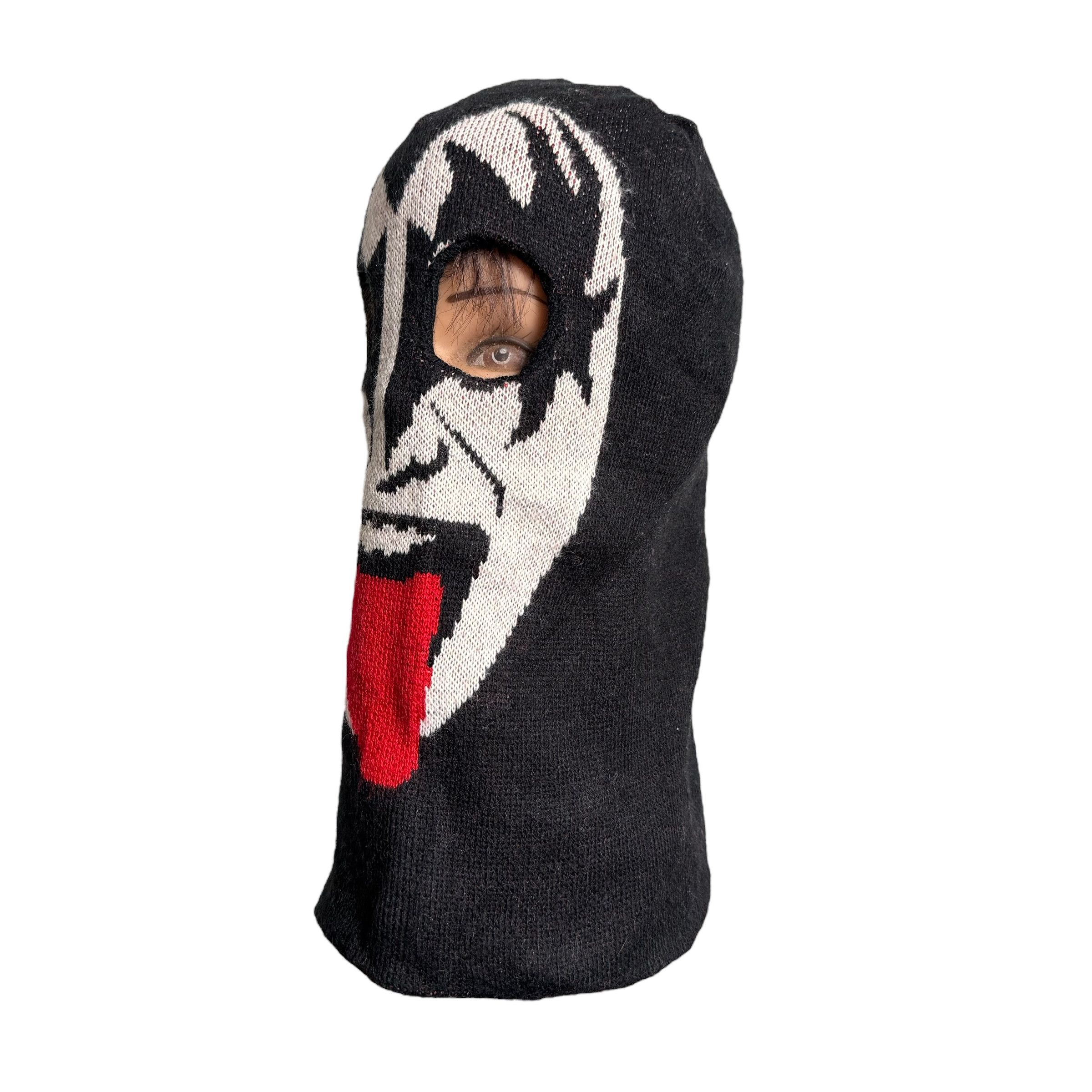 KISS 🔥RARE🔥Vintage Kiss Band OG Balaclava Mask Rare Size ONE SIZE - 3 Thumbnail