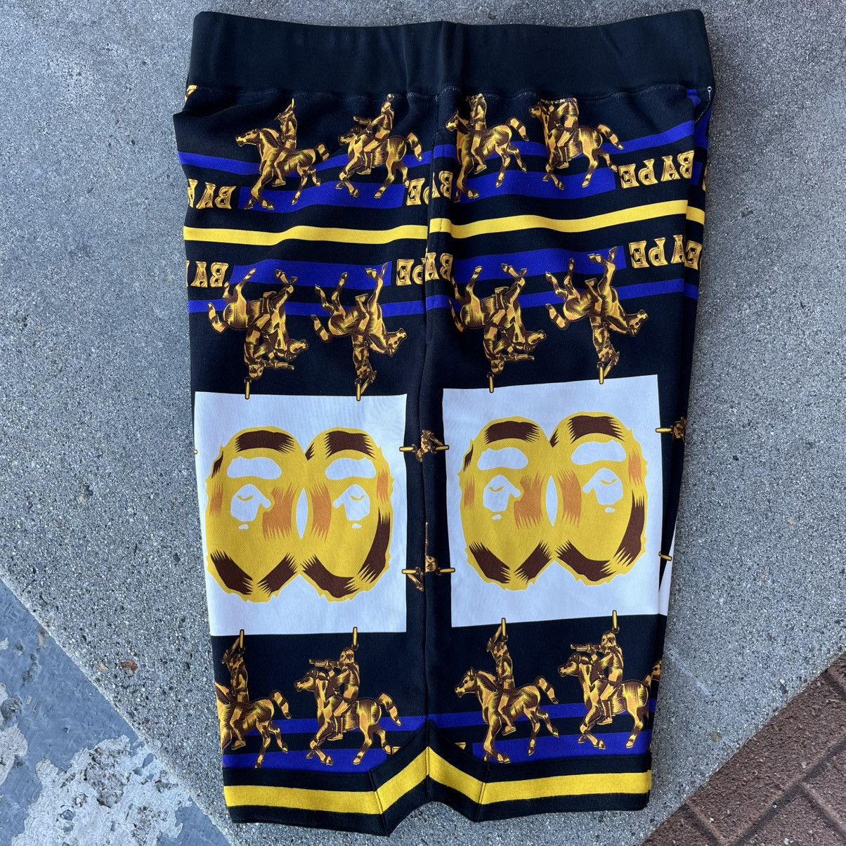 Bape BNWT SS21 BAPE Double Ape Head Sweat Shorts Sz L Size US 32 / EU 48 - 2 Thumbnail