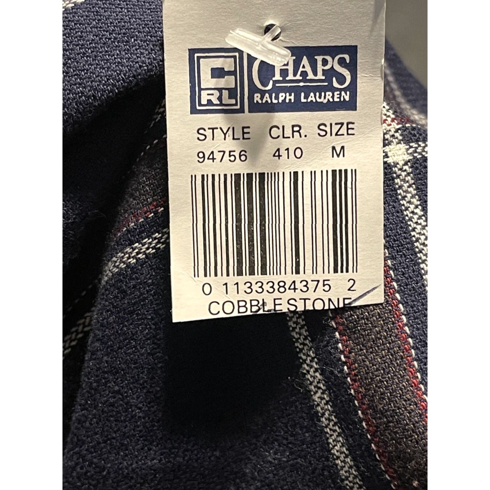 Ralph Lauren Ralph Lauren Chaps Button-Down Shirt - Shirt - Adult Medium - Blue Striped Cotton - Logo Embroidered - Regular Fit - Men Size US M / EU 48-50 / 2 - 4 Thumbnail