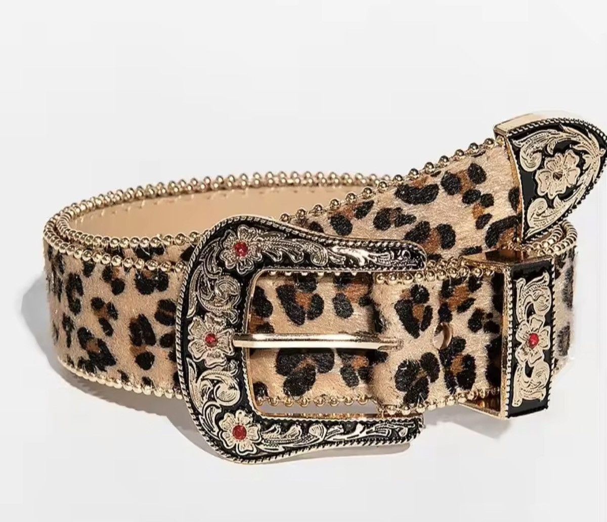 Other Cheetah leopard print belt - 122 cm Size 34 - 7 Thumbnail