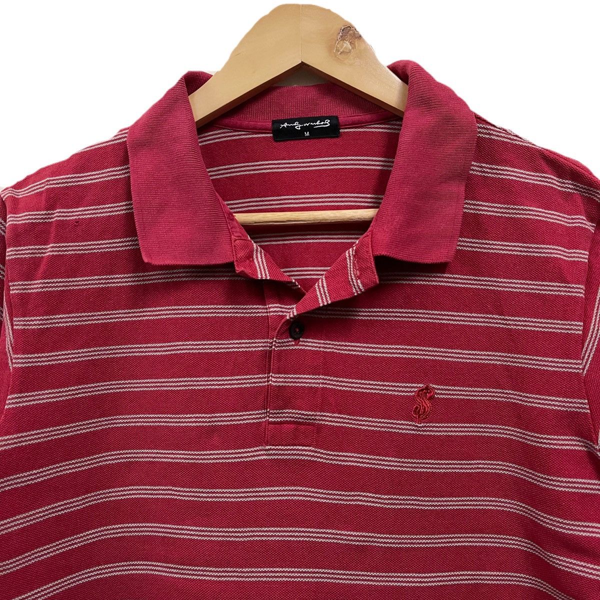 Andy Warhol × Uniqlo Andy warhol polo shirt stripe Size US M / EU 48-50 / 2 - 2 Thumbnail