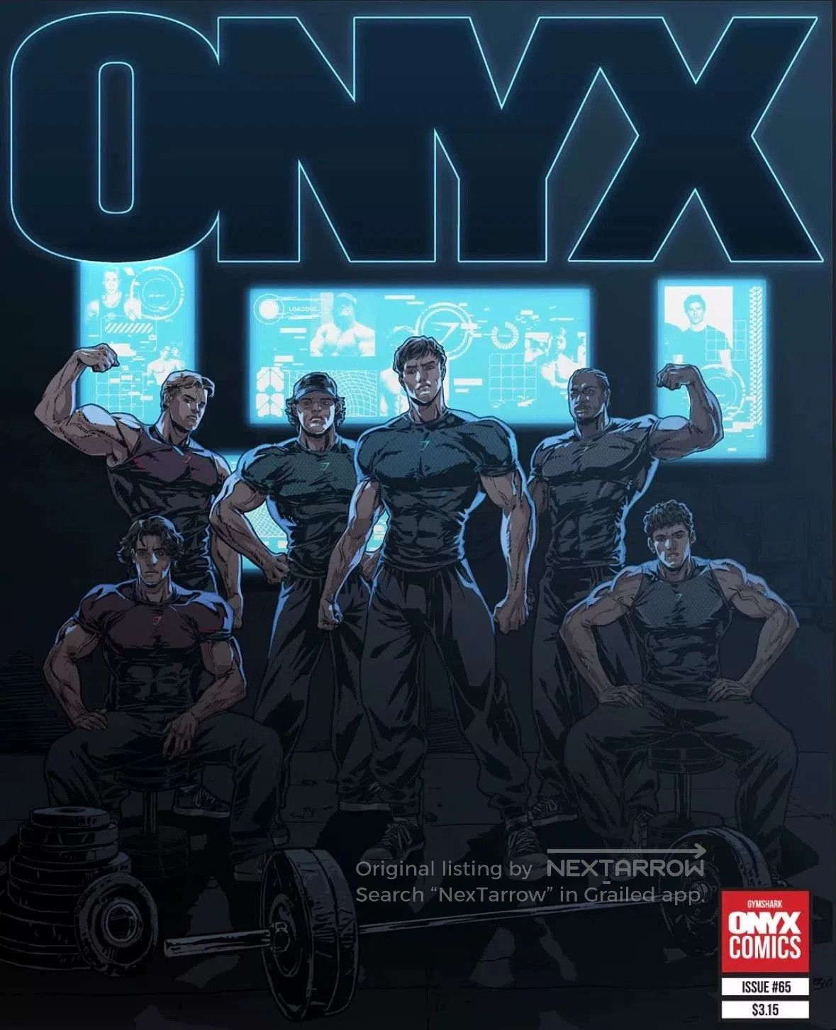 Gymshark Onyx Gymshark 5.0 Superhero Series. Size US S / EU 44-46 / 1 - 7 Thumbnail