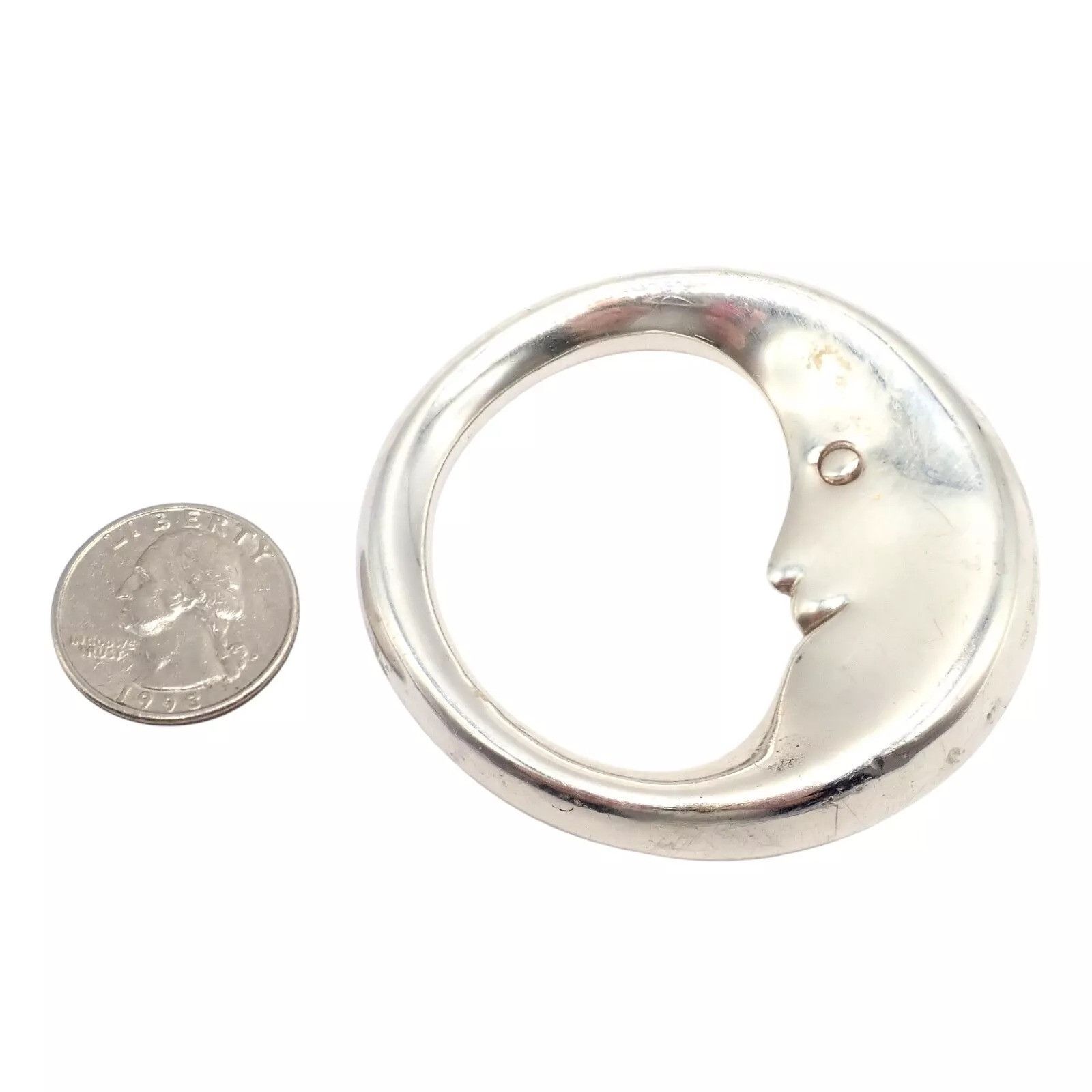 Tiffany & Co. Tiffany & Co Sterling Silver Man In The Moon Baby Rattle Size ONE SIZE - 3 Thumbnail