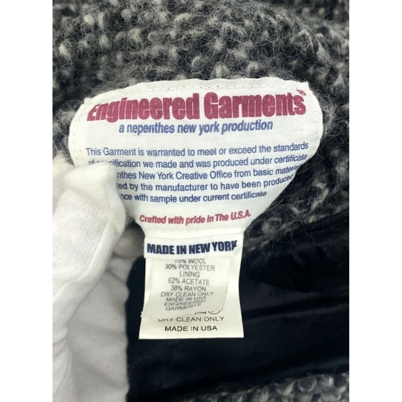 Engineered Garments Engineered Garments Shawl Collar Knit Jacket Size XS Gray Wool Men's USED Size US XS / EU 42 / 0 - 6 Thumbnail