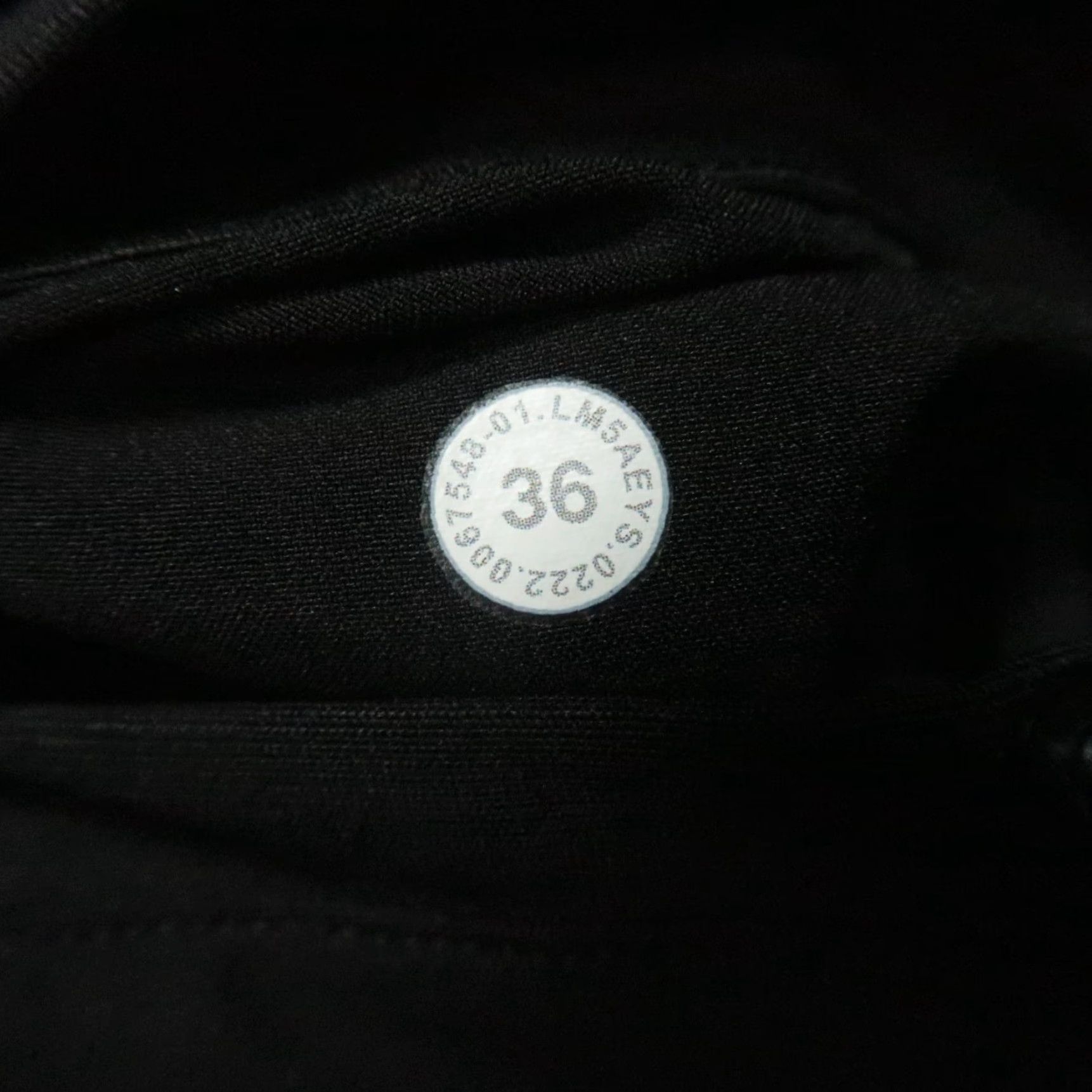 Lululemon Lululemon Commission Pants Men 36x31 Black Classic 5-Pocket Chino Trousers Warpstreme Regular Fit Front Flat Back Size US 36 / EU 52 - 6 Thumbnail