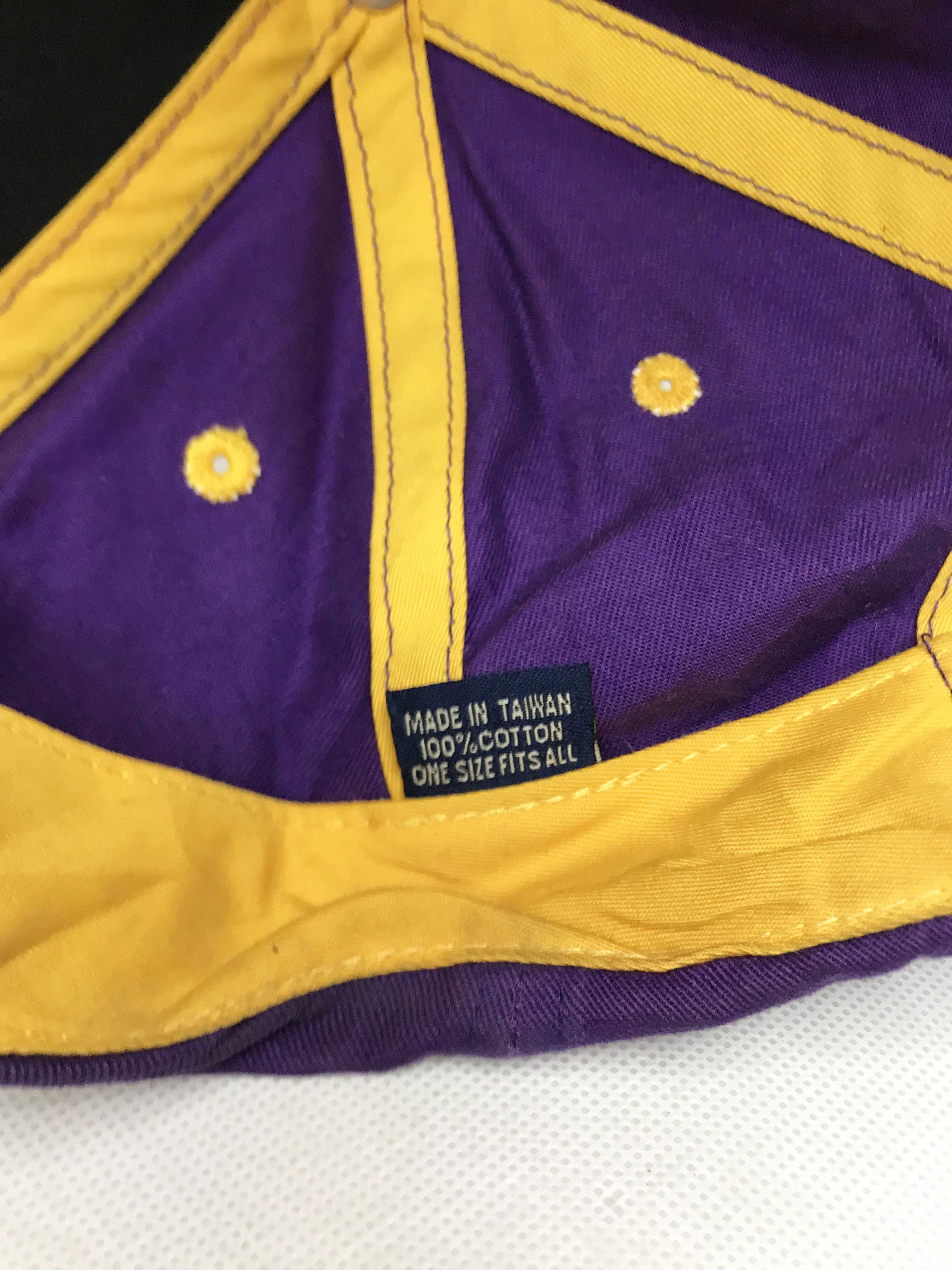 NFL × Twins Enterprise Inc. Vintage Twins Enterprise NFL Minnesota Vikings Football Cap Size ONE SIZE - 6 Thumbnail