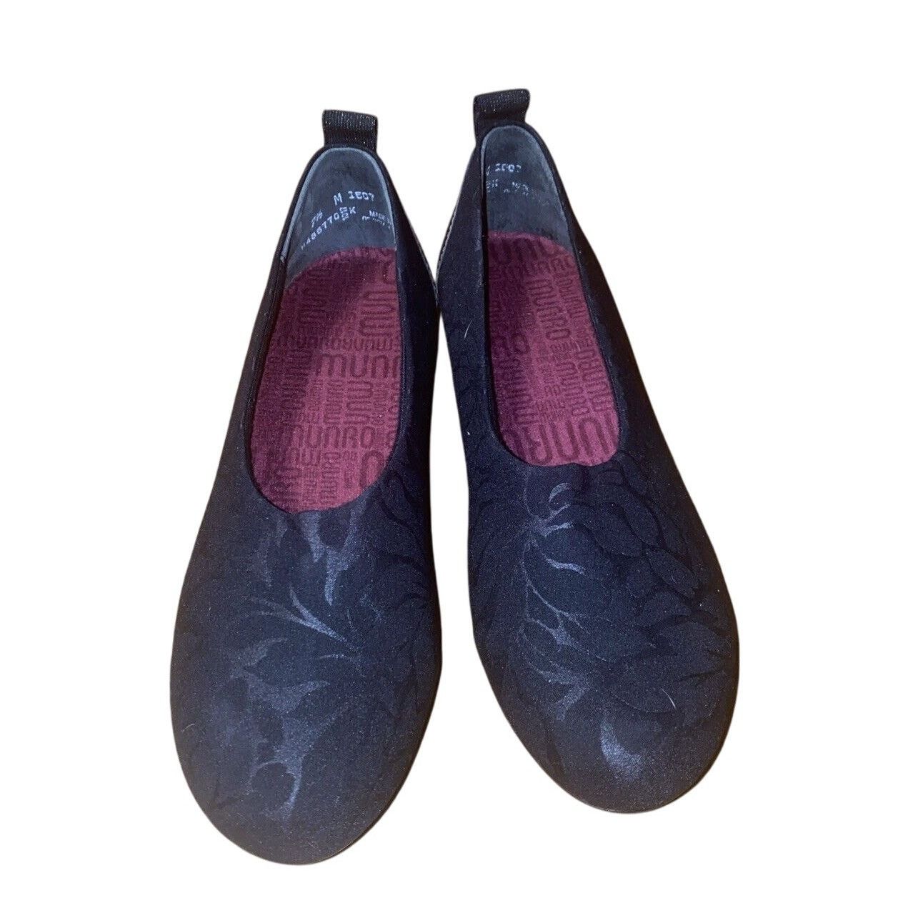 Other MUNRO AMERICAN Iriana Black floral Women's Shoes Sz 7.5 Size US 7.5 / IT 37.5 - 1 Thumbnail