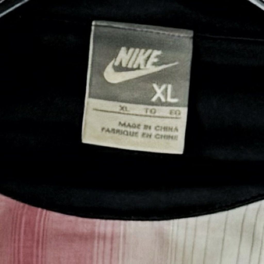 Nike NIKE 2000's Men's Massive Black Bomber Jacket w Hood Rare XL Size US XL / EU 56 / 4 - 4 Thumbnail