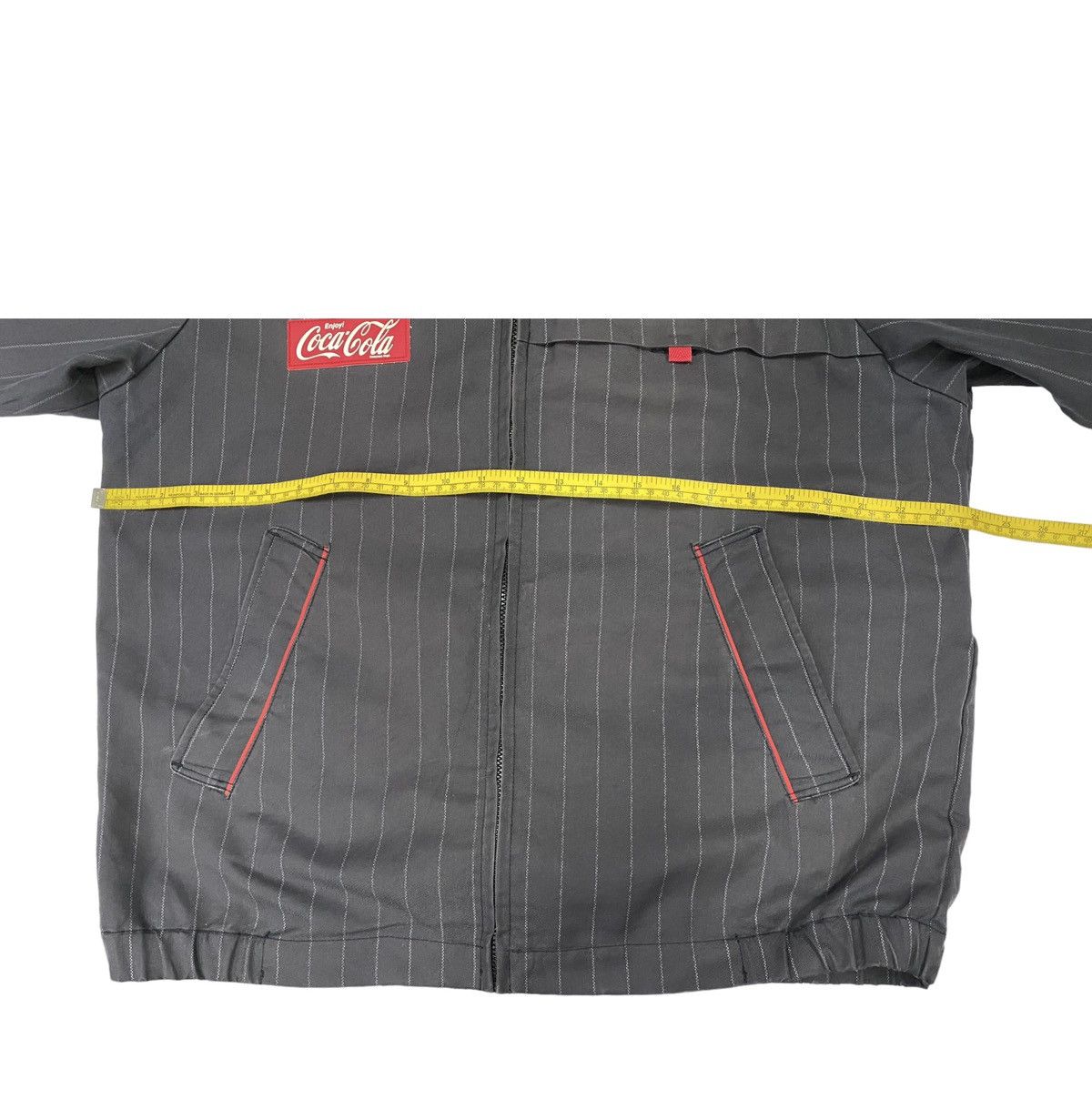 Vintage Vtg Coca Cola Speel Out Zipper Jacket Quilted (L) Size US L / EU 52-54 / 3 - 9 Thumbnail