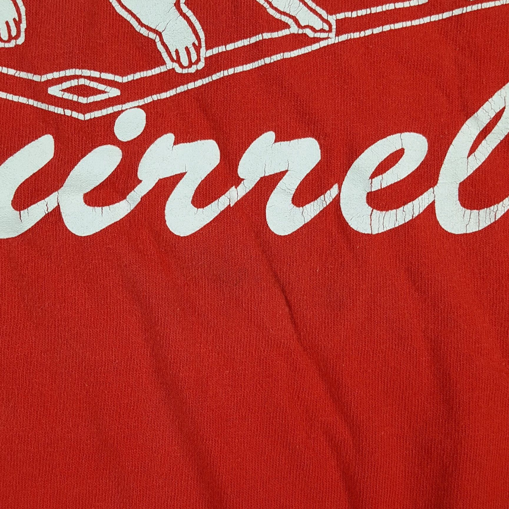 Gildan VINTAGE Ole Miss Rebels Rally Squirrel Football T Shirt Mens L Red Cotton Embroidered Logo College Y2K 90s 00s Football University Vintage Shirt Size US L / EU 52-54 / 3 - 4 Thumbnail
