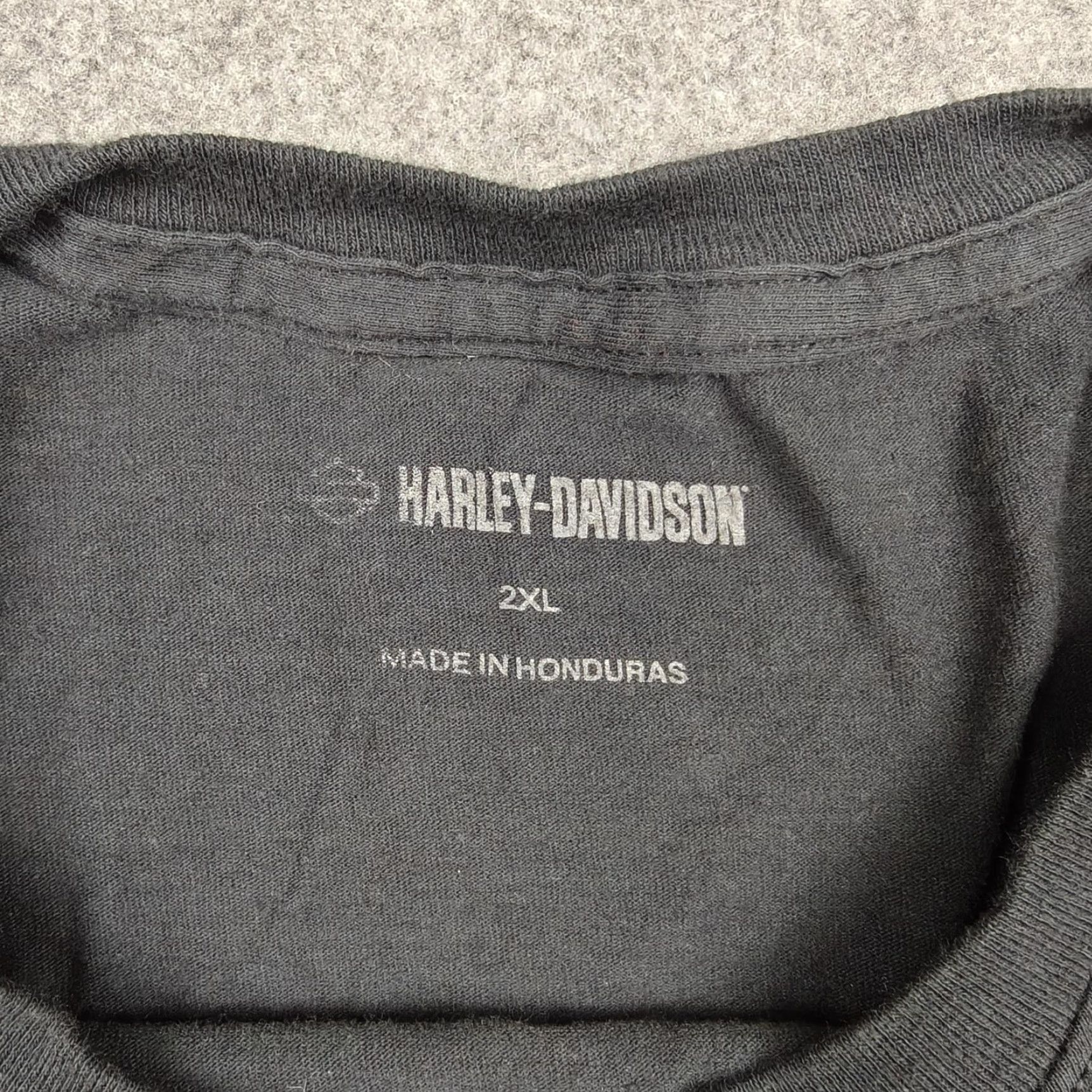 Harley Davidson Harley-Davidson Shirt Womens 2XL Black Winged Logo Motorcycle Graphic Tee Size XXL / US 16-18 / IT 52-54 - 3 Thumbnail