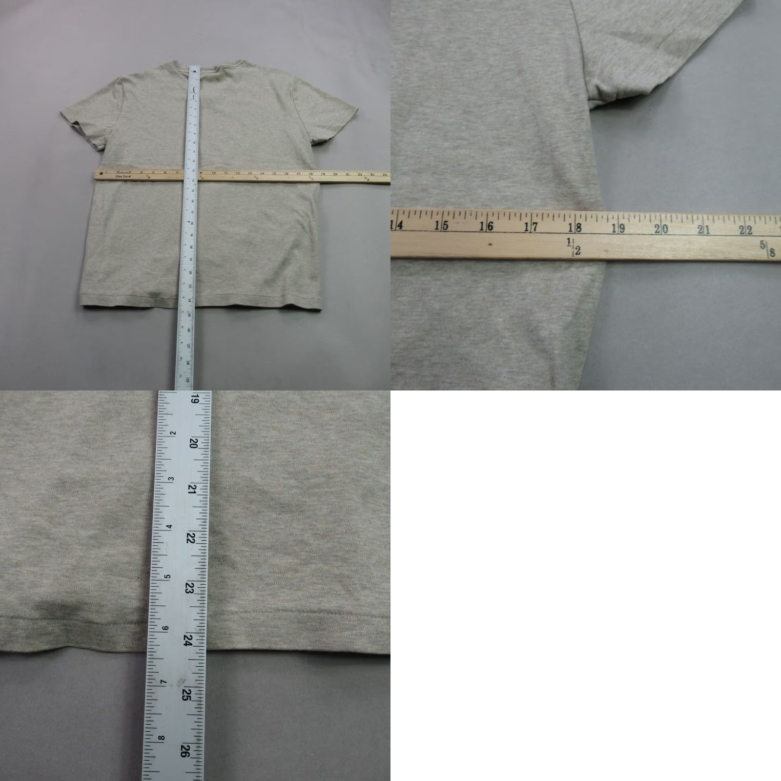 Polo Ralph Lauren Polo Ralph Lauren Shirt Mens Large Beige Custom Slim Fit V Neck Short Sleeve Size US L / EU 52-54 / 3 - 8 Thumbnail