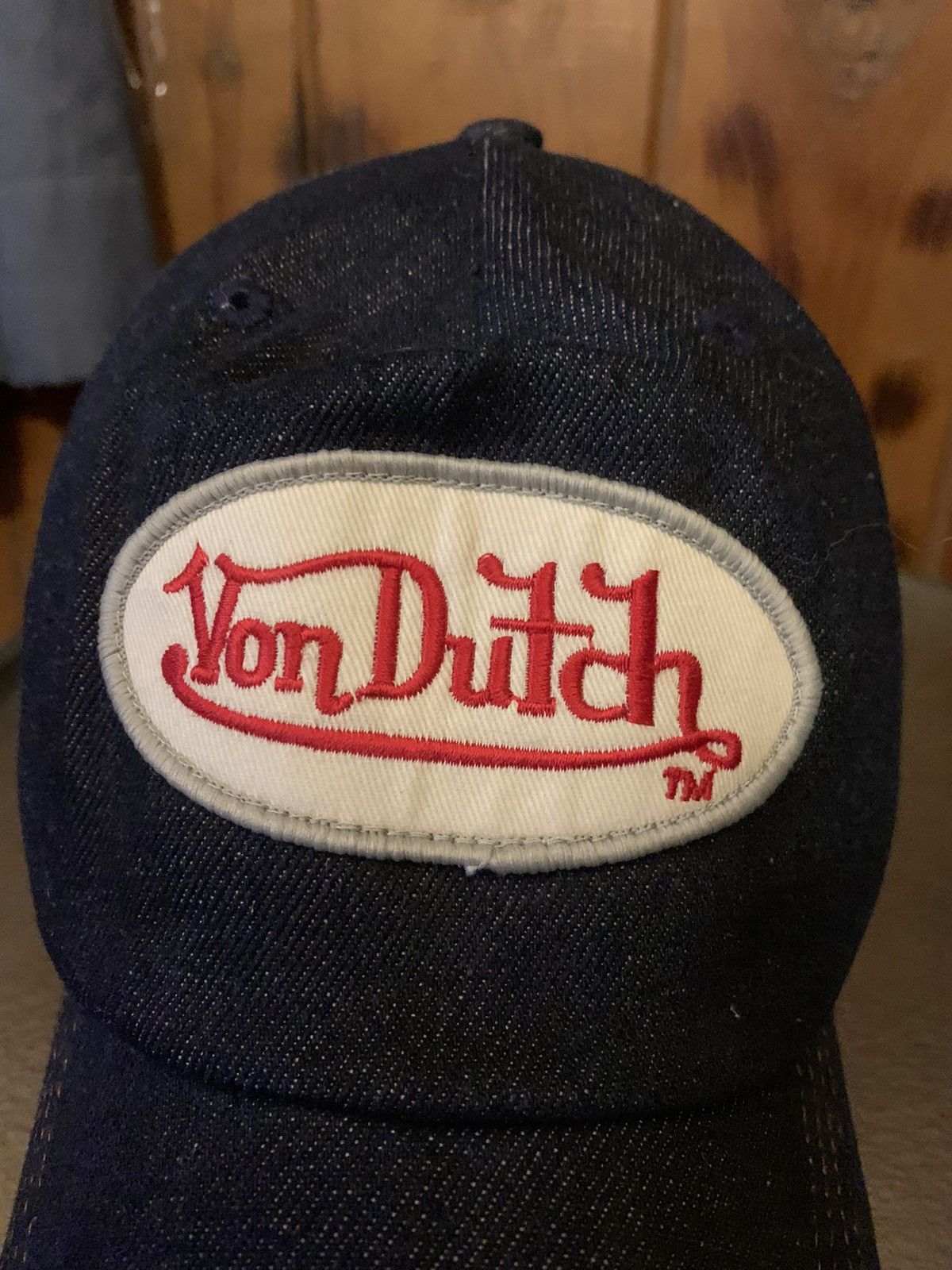 Von Dutch Von Dutch raw denim trucker hat Size ONE SIZE - 4 Thumbnail