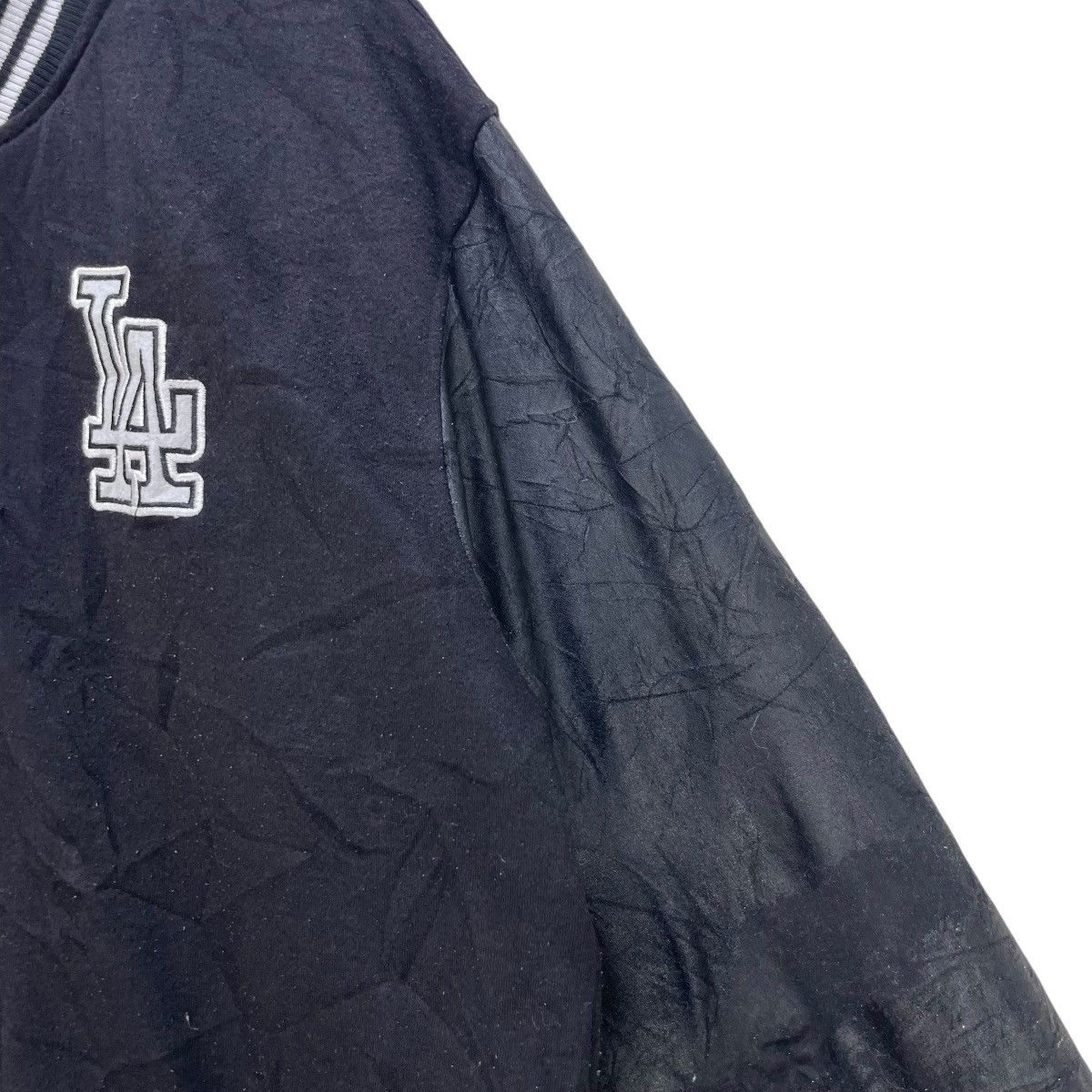 MLB × New York Yankees × Vintage Japanese Brand Los Angelos Carlifonia Bomber Jacket Size US M / EU 48-50 / 2 - 6 Thumbnail