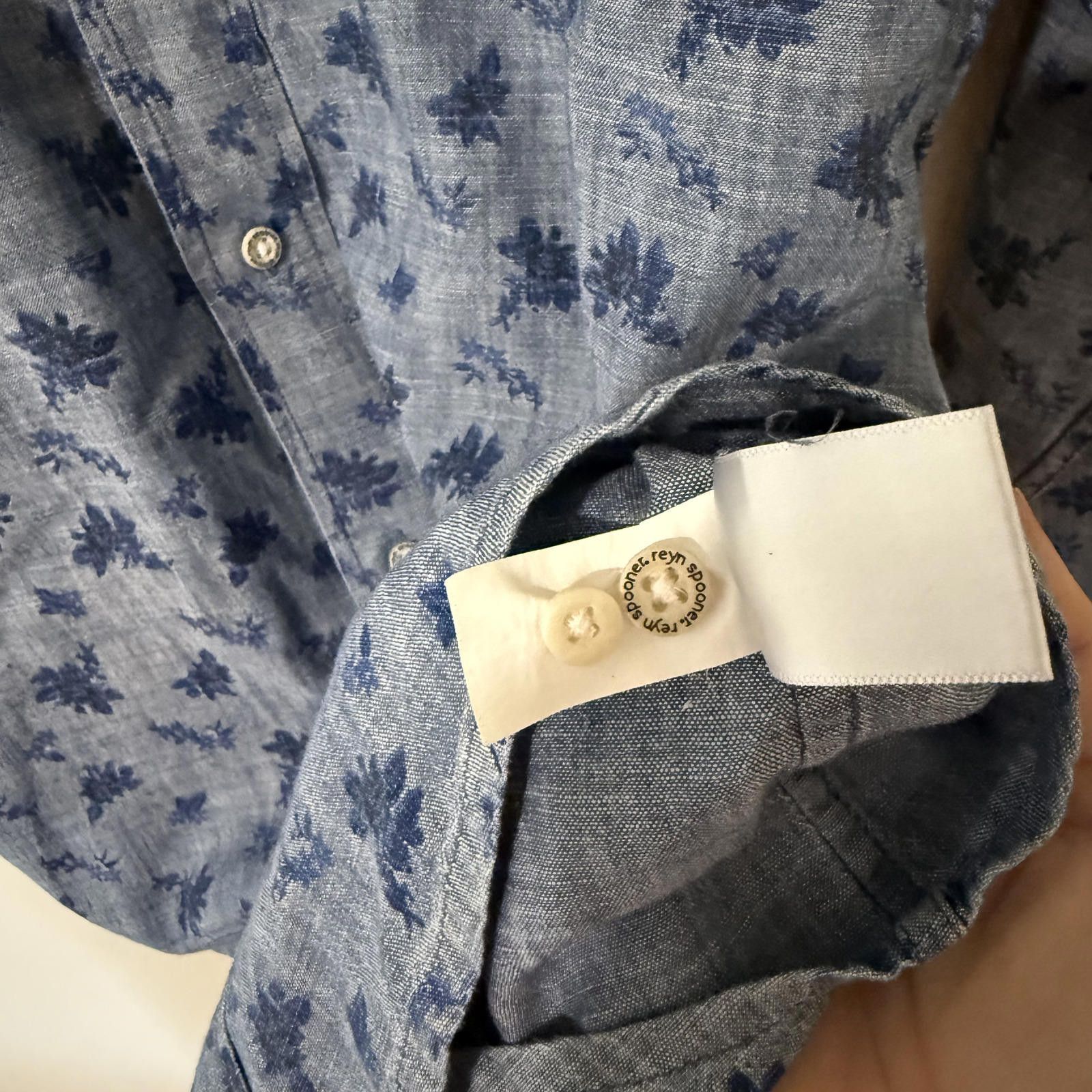 Reyn Spooner Reyn Spooner Shirt Men's L Blue Size US L / EU 52-54 / 3 - 3 Thumbnail