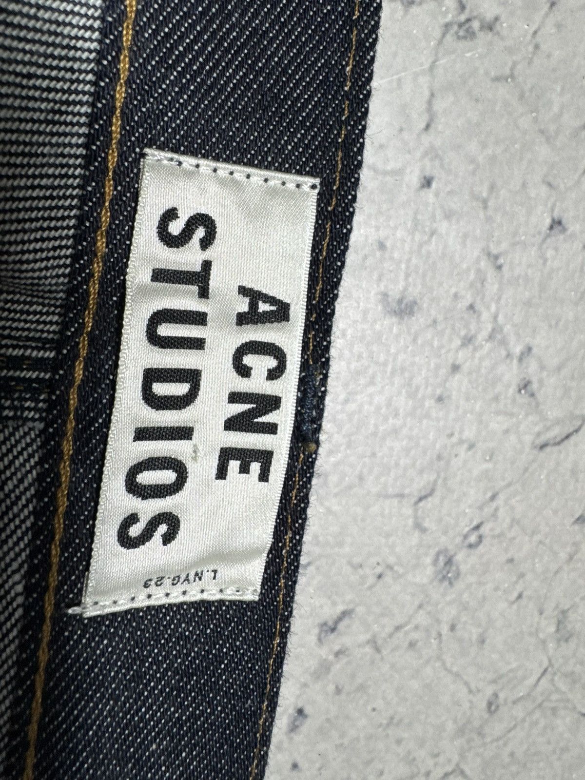 Acne Studios Acne Studios Max Raw Luxury Denim Jeans 32x34 Size US 32 / EU 48 - 4 Thumbnail