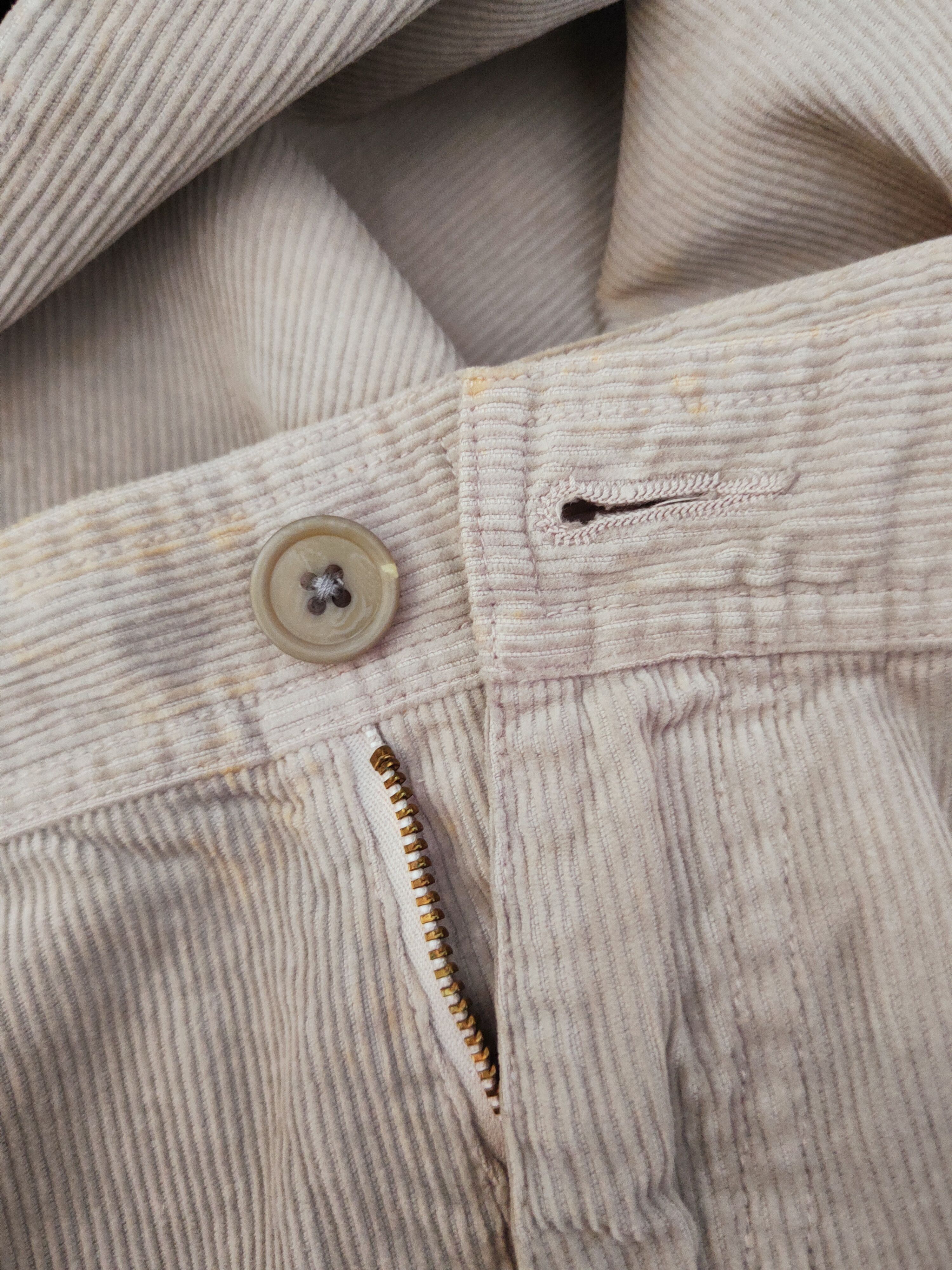 Slick Slick Gray Multipocket Corduroy Cargo Pants #W199 Size US 32 / EU 48 - 12 Thumbnail