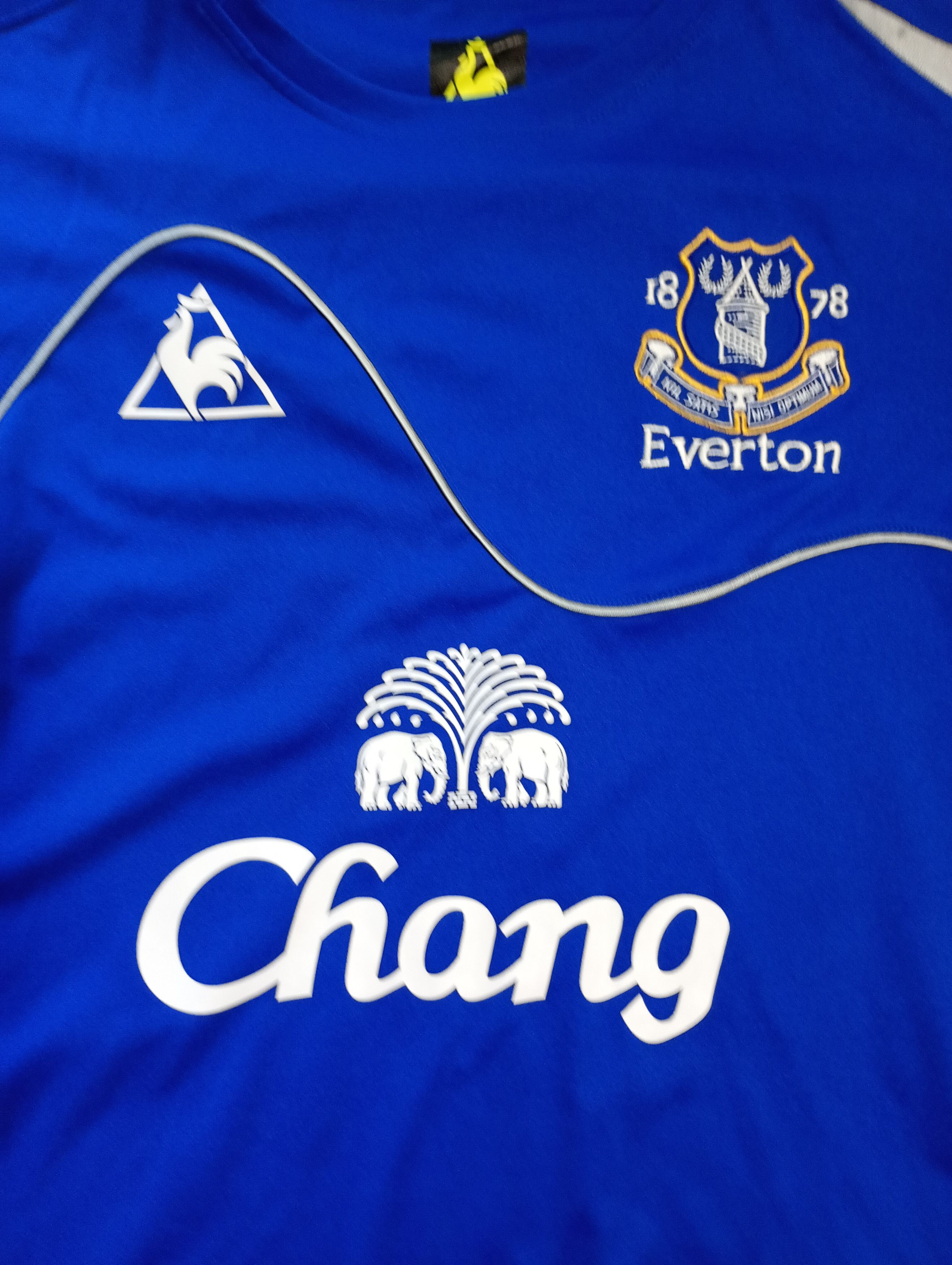 Le Coq Sportif Rare! Everton Le Coq Sportif Soccer Jersey Shirt 00s Size US M / EU 48-50 / 2 - 7 Thumbnail