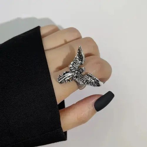 Other Distresgel Silver Color Ring Size ONE SIZE - 3 Thumbnail