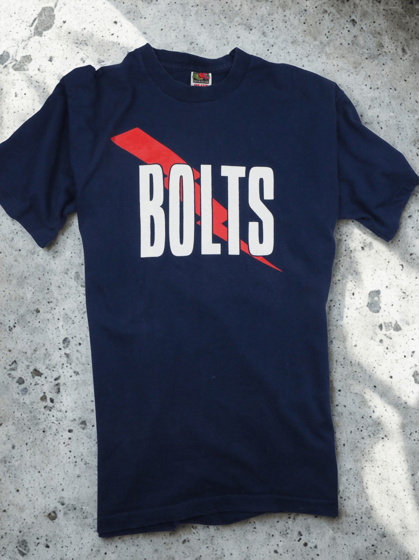 NFL Tampa Bay Lightning “BOLTS” 90s Single Stitch Tee – XL Size US XL / EU 56 / 4 - 1 Thumbnail