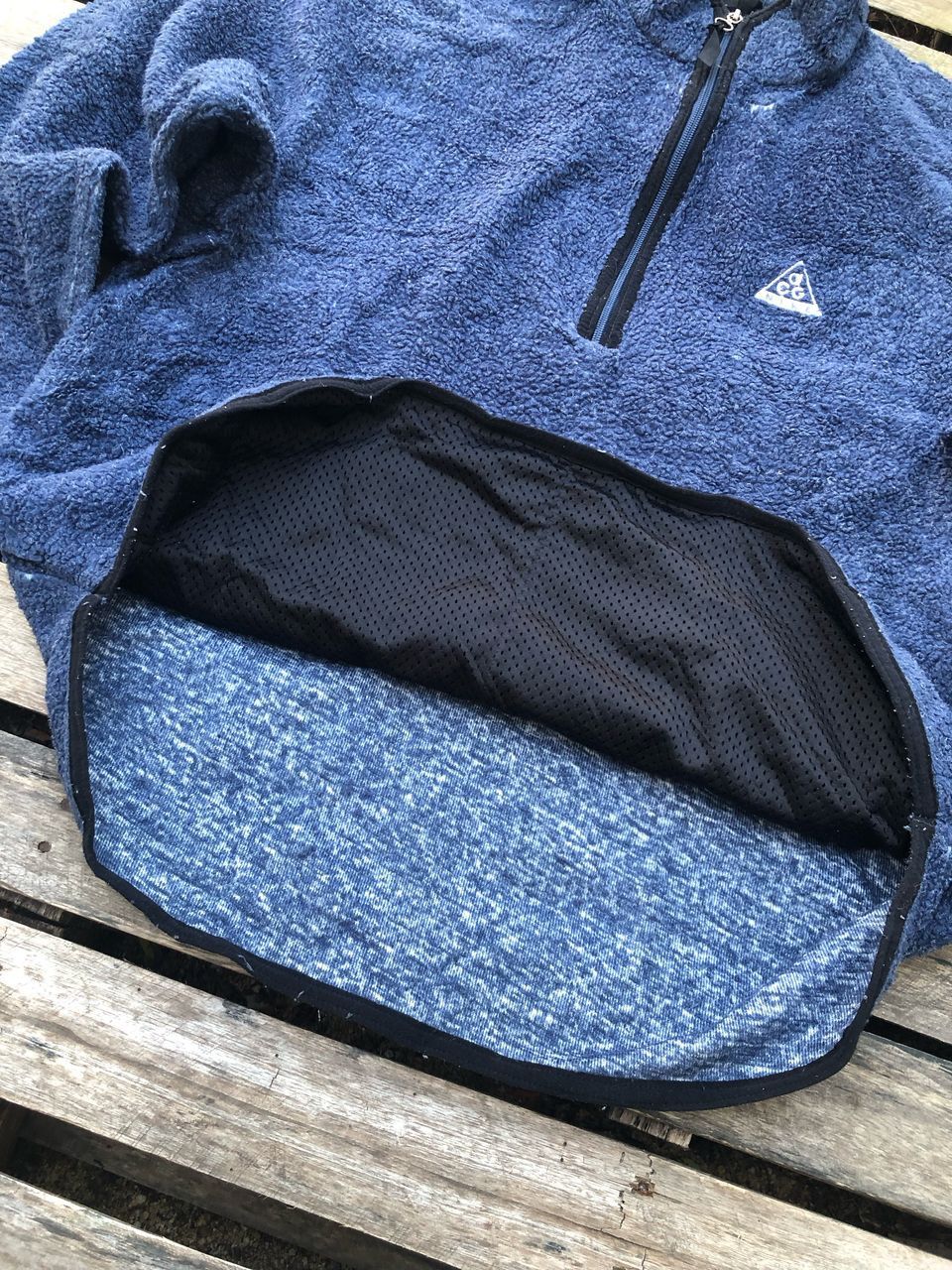 Nike × Nike ACG × Vintage Vintage Nike ACG Half Zip Fleece Jacket Size US L / EU 52-54 / 3 - 7 Thumbnail