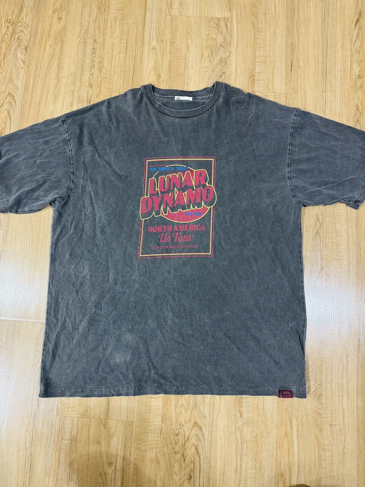 Band Tees × Vintage LUNAR DYNAMO TECHNO Band Tshirt Size US XL / EU 56 / 4 - 1 Thumbnail