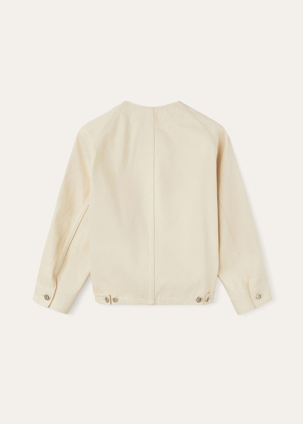 Loro Piana o1srvl11e0825 FAO4199 Carolyn Jacket in Beige Size XS / US 0-2 / IT 36-38 - 6 Thumbnail
