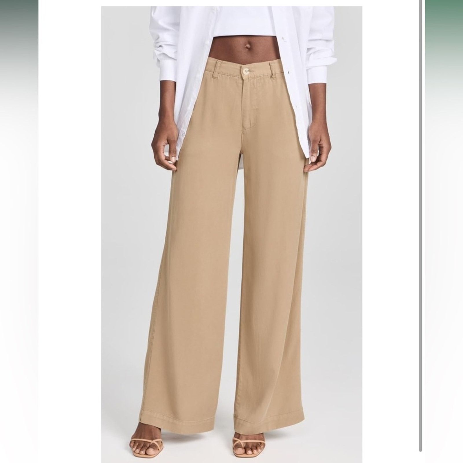 Pistola NEW with tags! Pistola Denim Jayden Pants - 26 Khaki - $128 Size 26" / US 2 / IT 38 - 2 Thumbnail