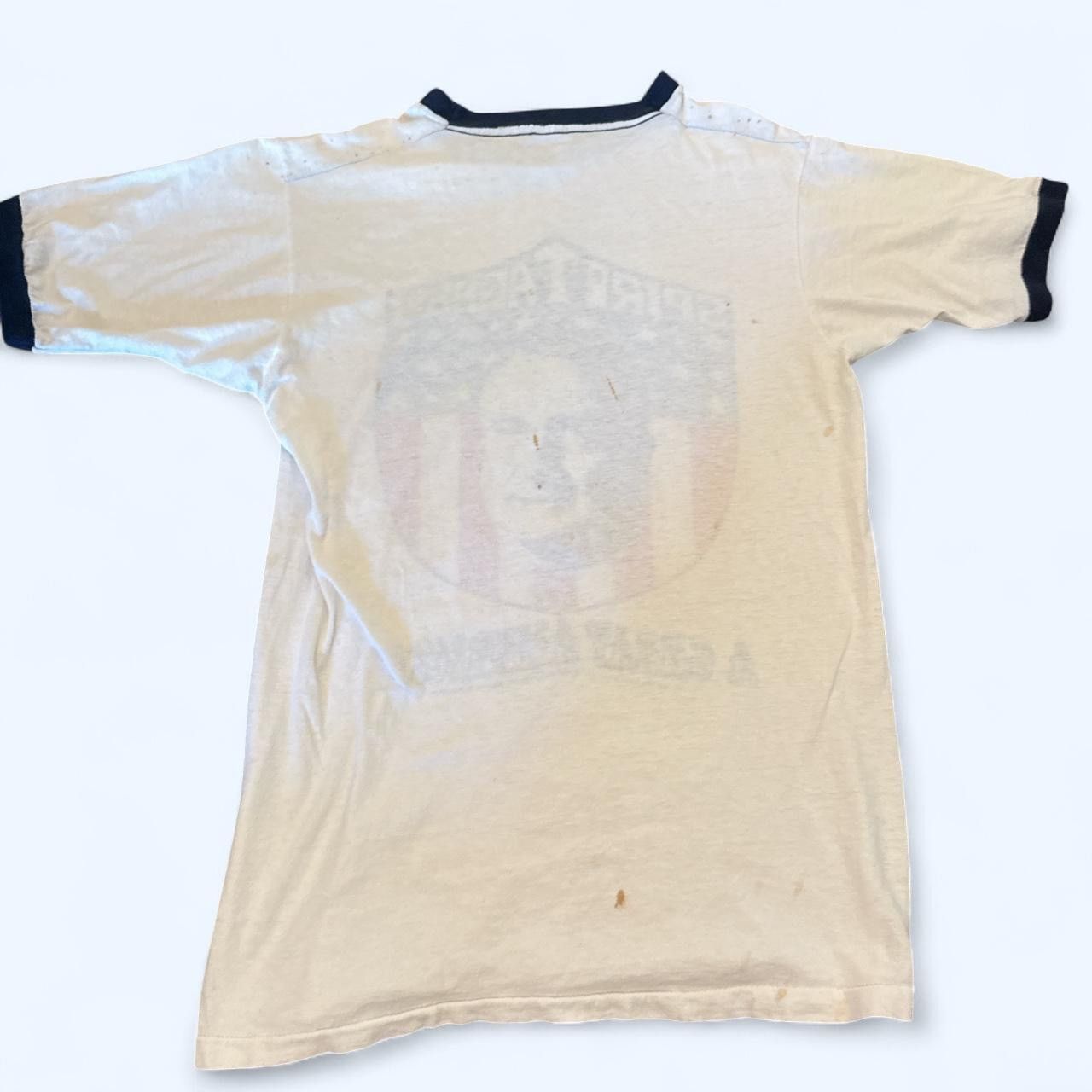 Other Vintage 1970s Spiro Agnew Ringer T-Shirt Size US M / EU 48-50 / 2 - 2 Thumbnail