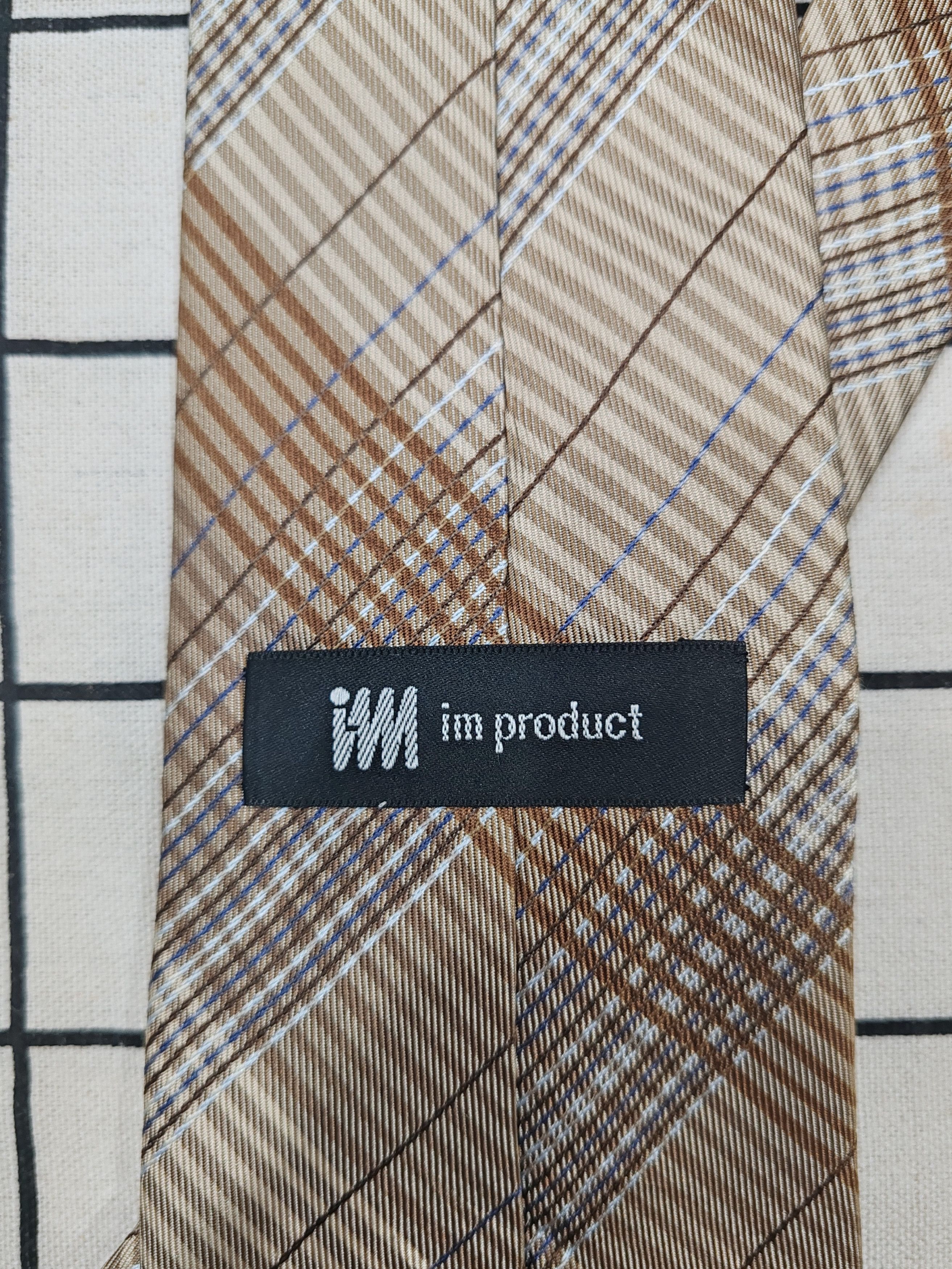 Issey Miyake ISSEY MIYAKE CLASSIC MULTI PLAID NECKTIE 100% SILK FOR MEN Size ONE SIZE - 7 Thumbnail