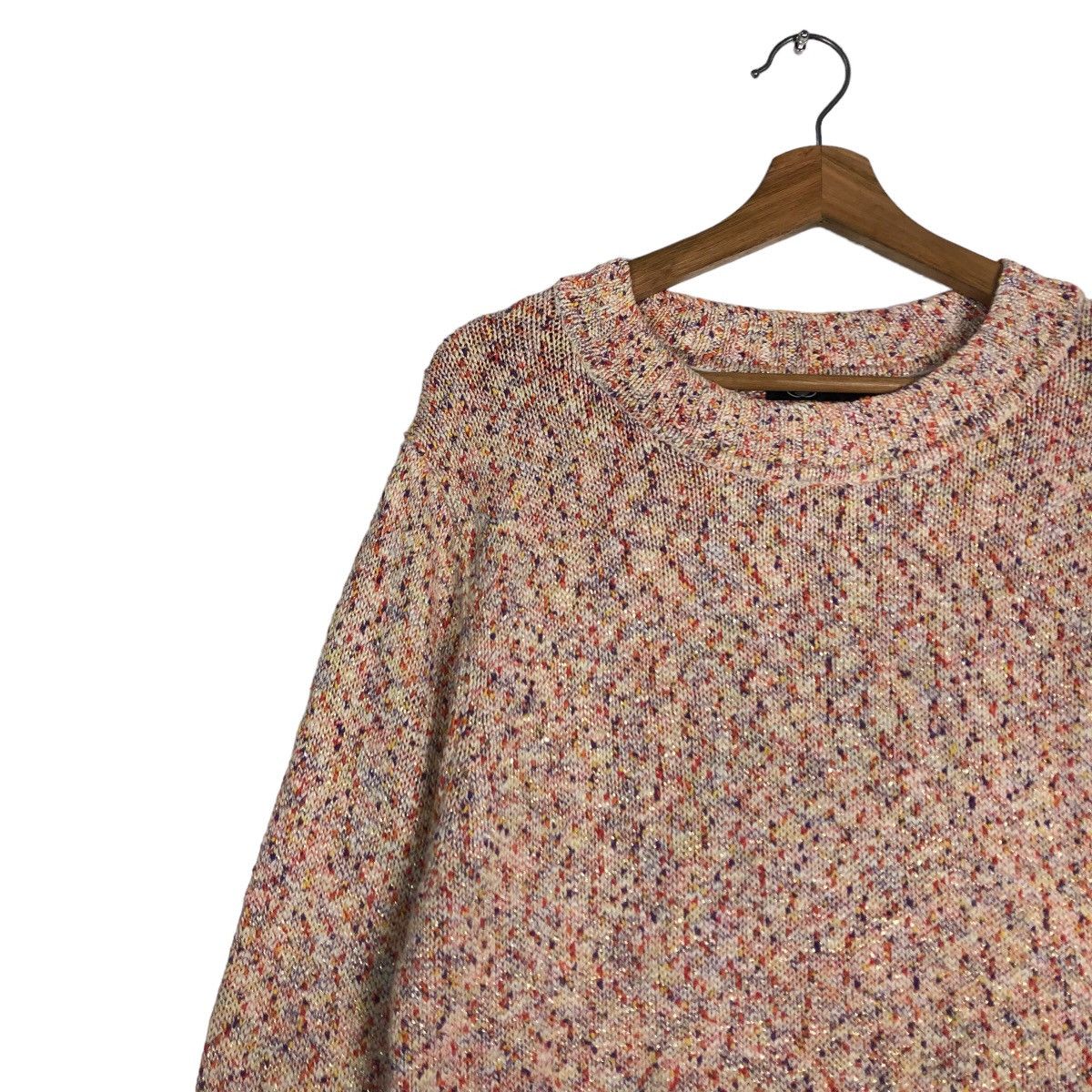 Japanese Brand 🔥90’s Vintage Tweed Knit Sweatshirt Jet Los Angeles Japan Size US M / EU 48-50 / 2 - 6 Thumbnail